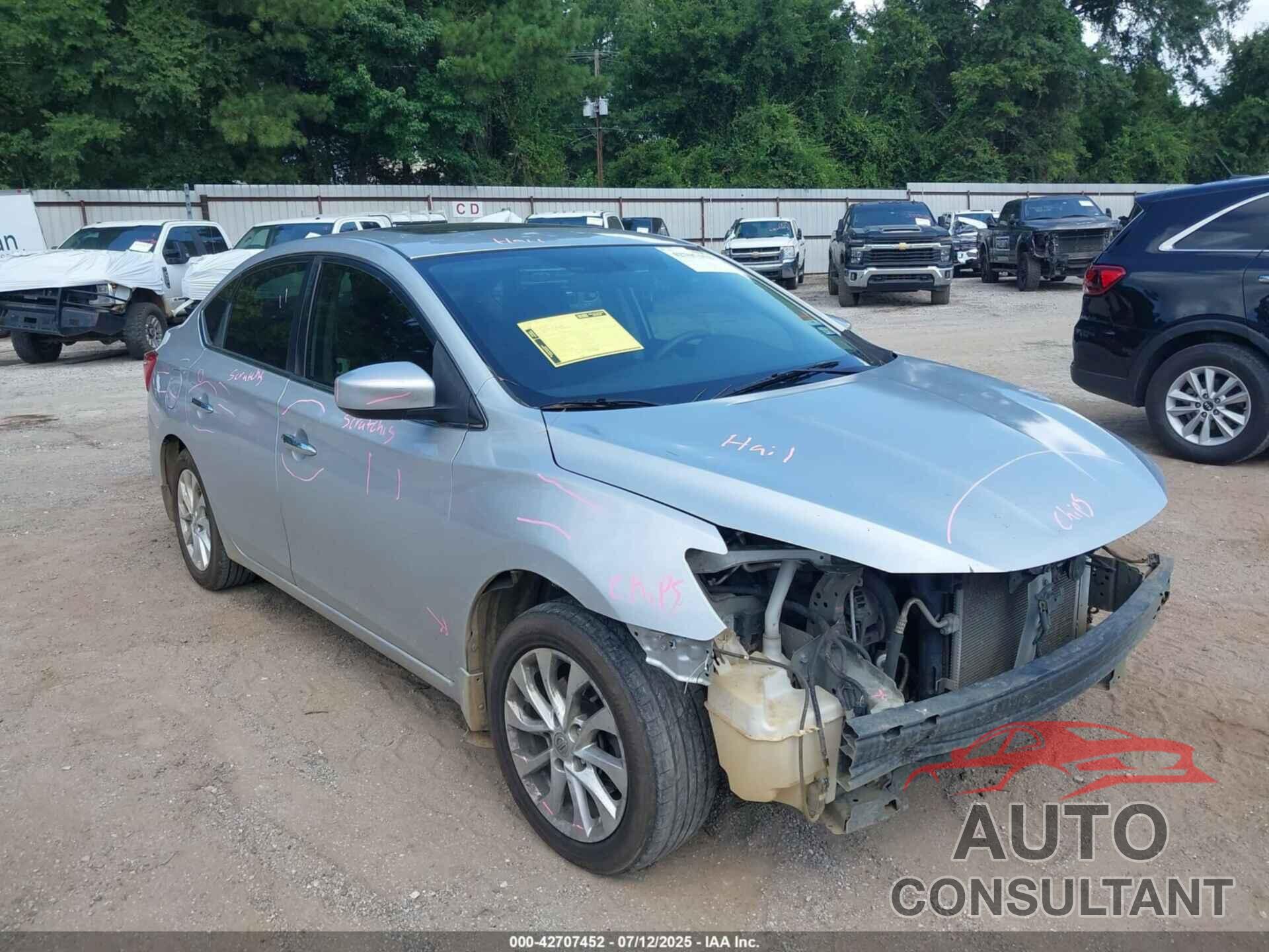 NISSAN SENTRA 2017 - 3N1AB7AP8HY337507