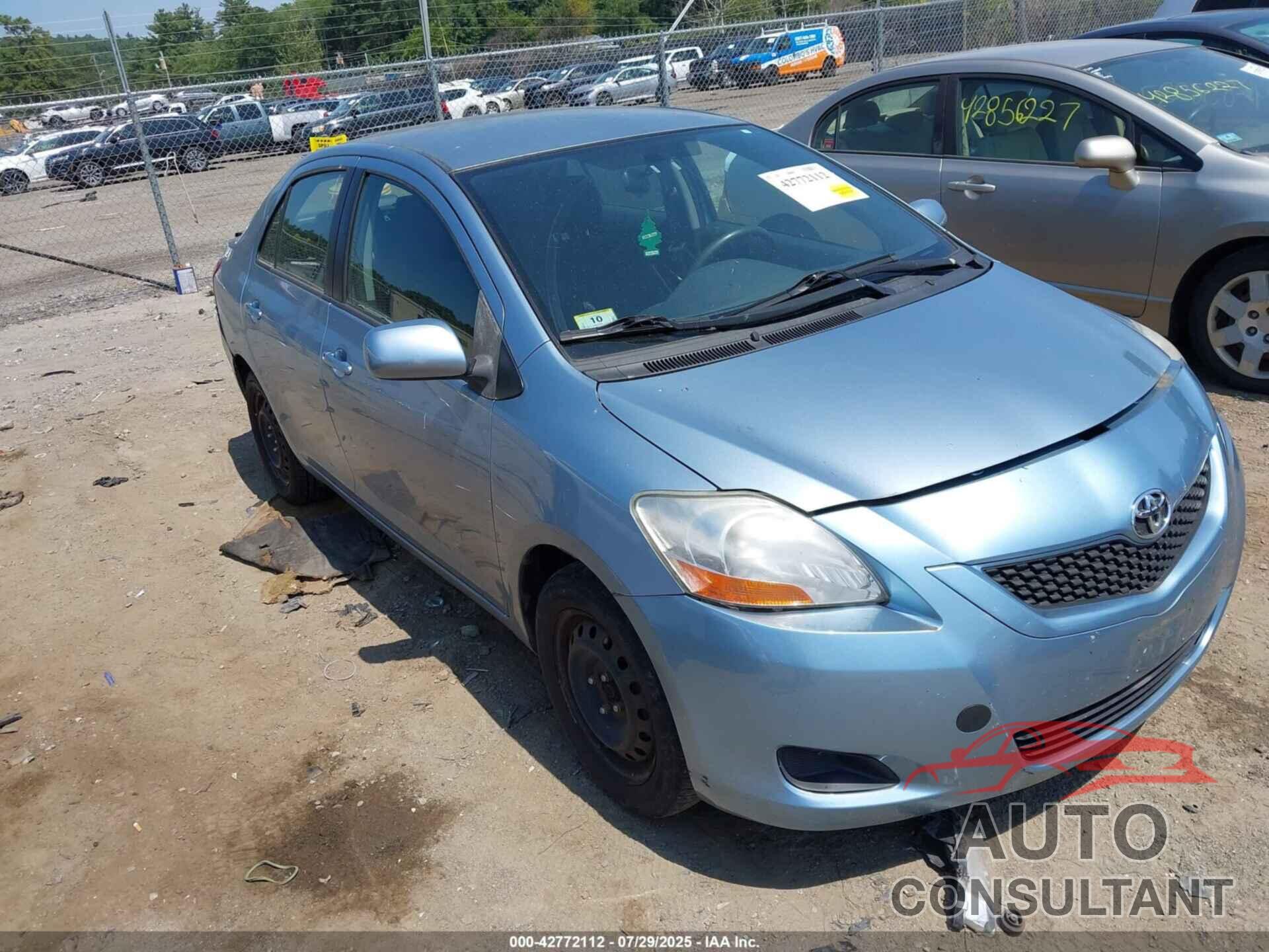 TOYOTA YARIS 2010 - JTDBT4K38A4079555