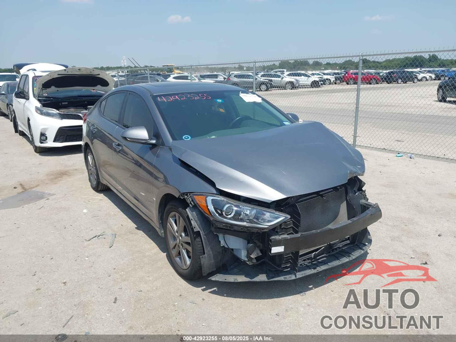 HYUNDAI ELANTRA 2018 - 5NPD84LF2JH246568