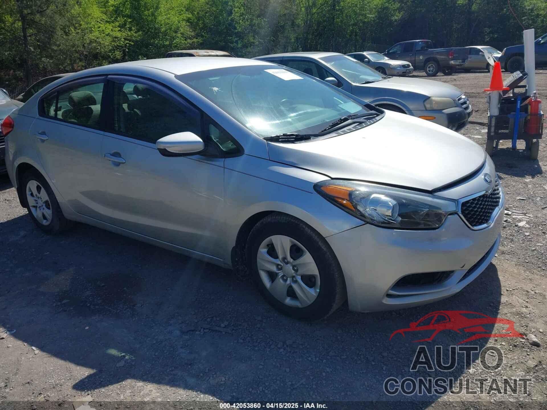 KIA FORTE 2015 - KNAFK4A67F5297257