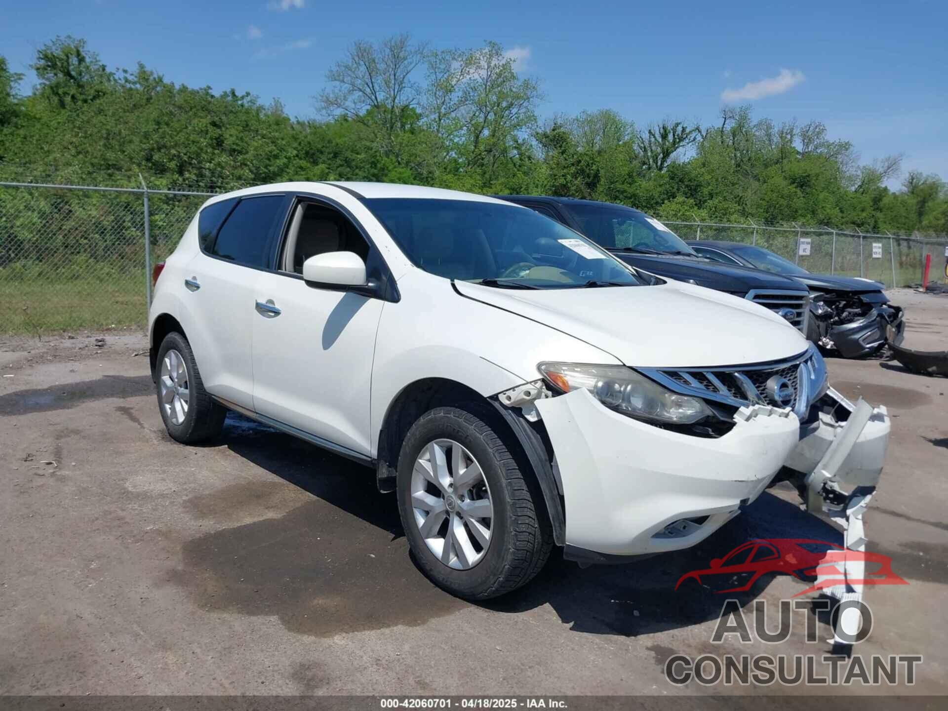 NISSAN MURANO 2014 - JN8AZ1MU3EW408031