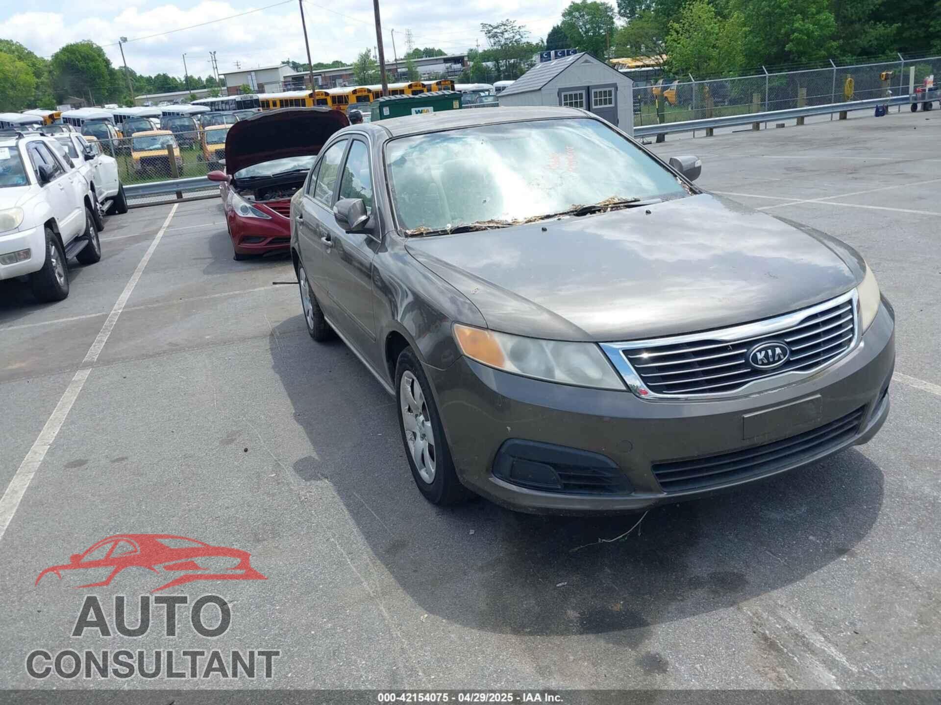 KIA OPTIMA 2009 - KNAGE228295366702