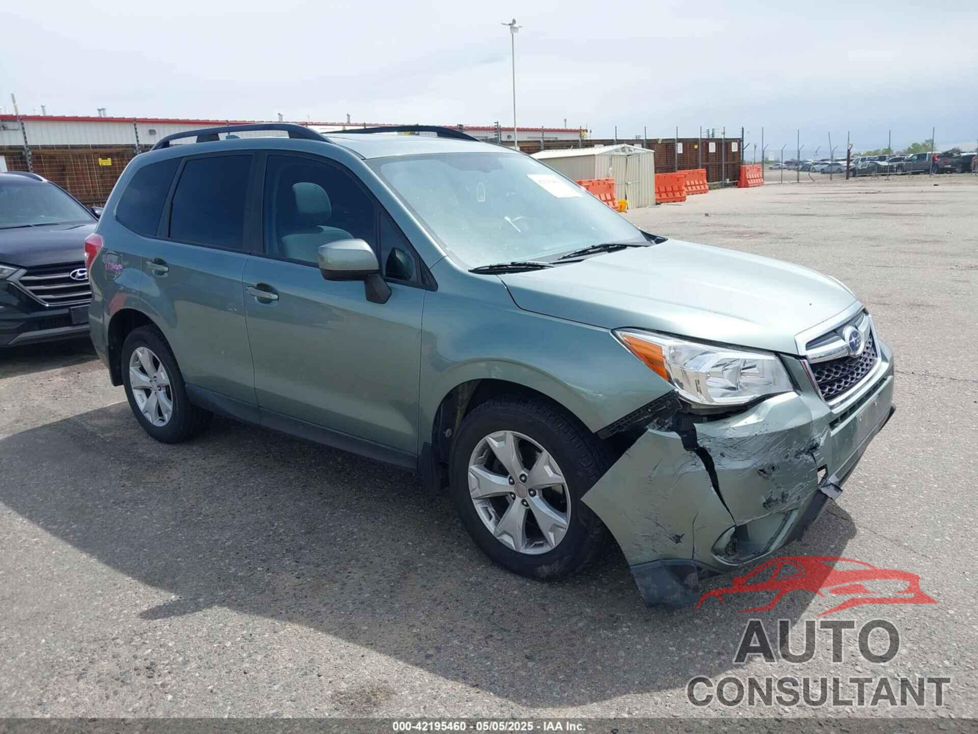 SUBARU FORESTER 2016 - JF2SJADC5GH446349