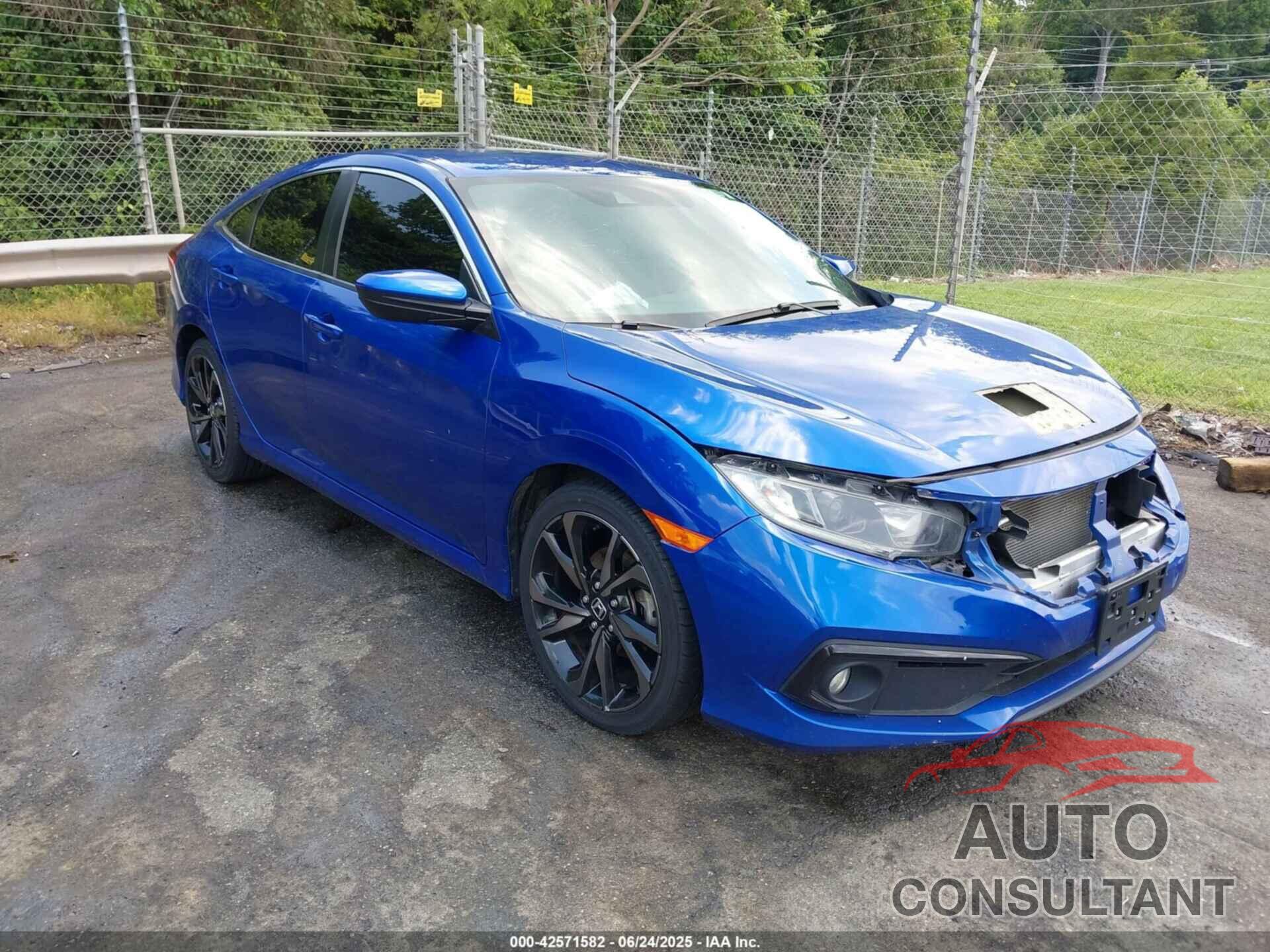 HONDA CIVIC 2020 - 2HGFC2F89LH584538