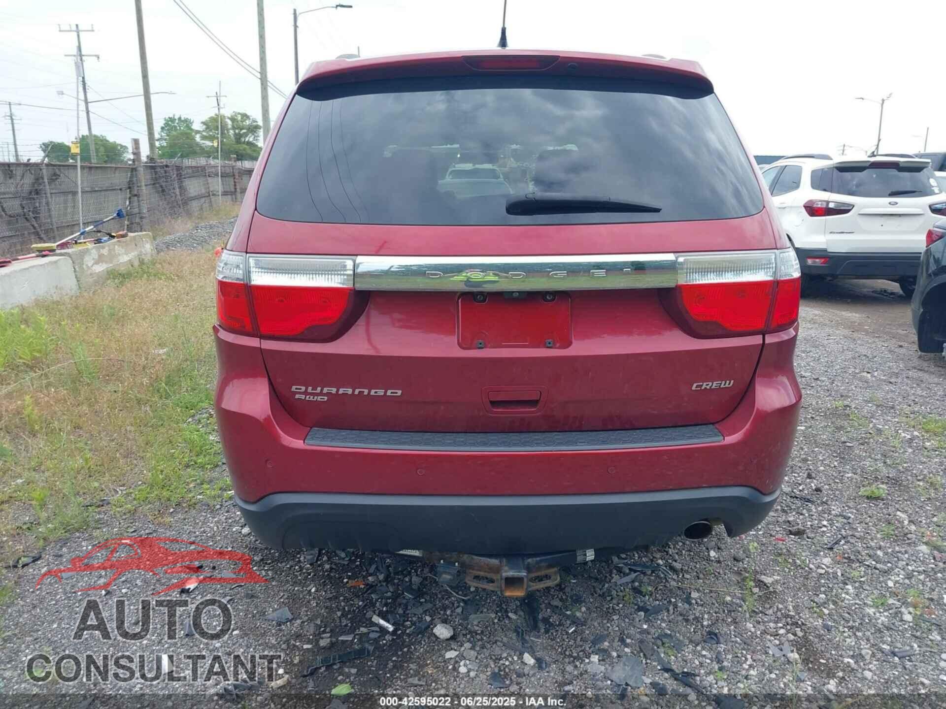 DODGE DURANGO 2013 - 1C4RDJDGXDC614275