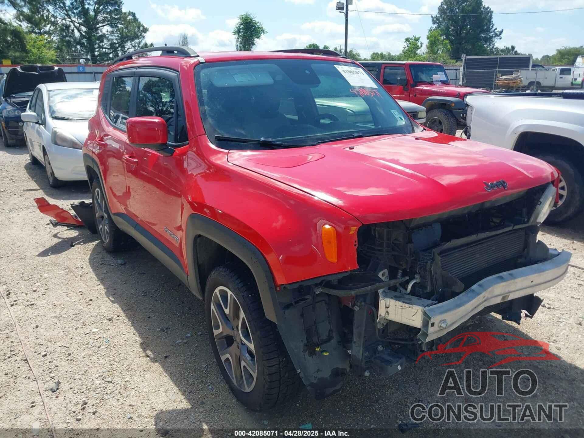 JEEP RENEGADE 2015 - ZACCJBBT6FPC06018