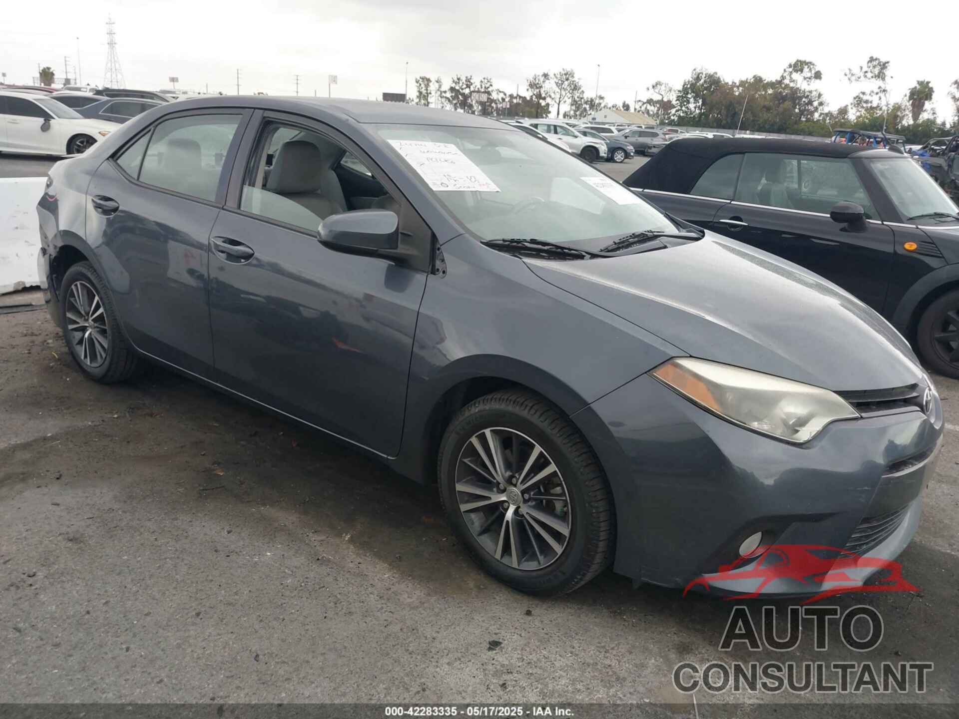 TOYOTA COROLLA 2016 - 5YFBURHE0GP463712