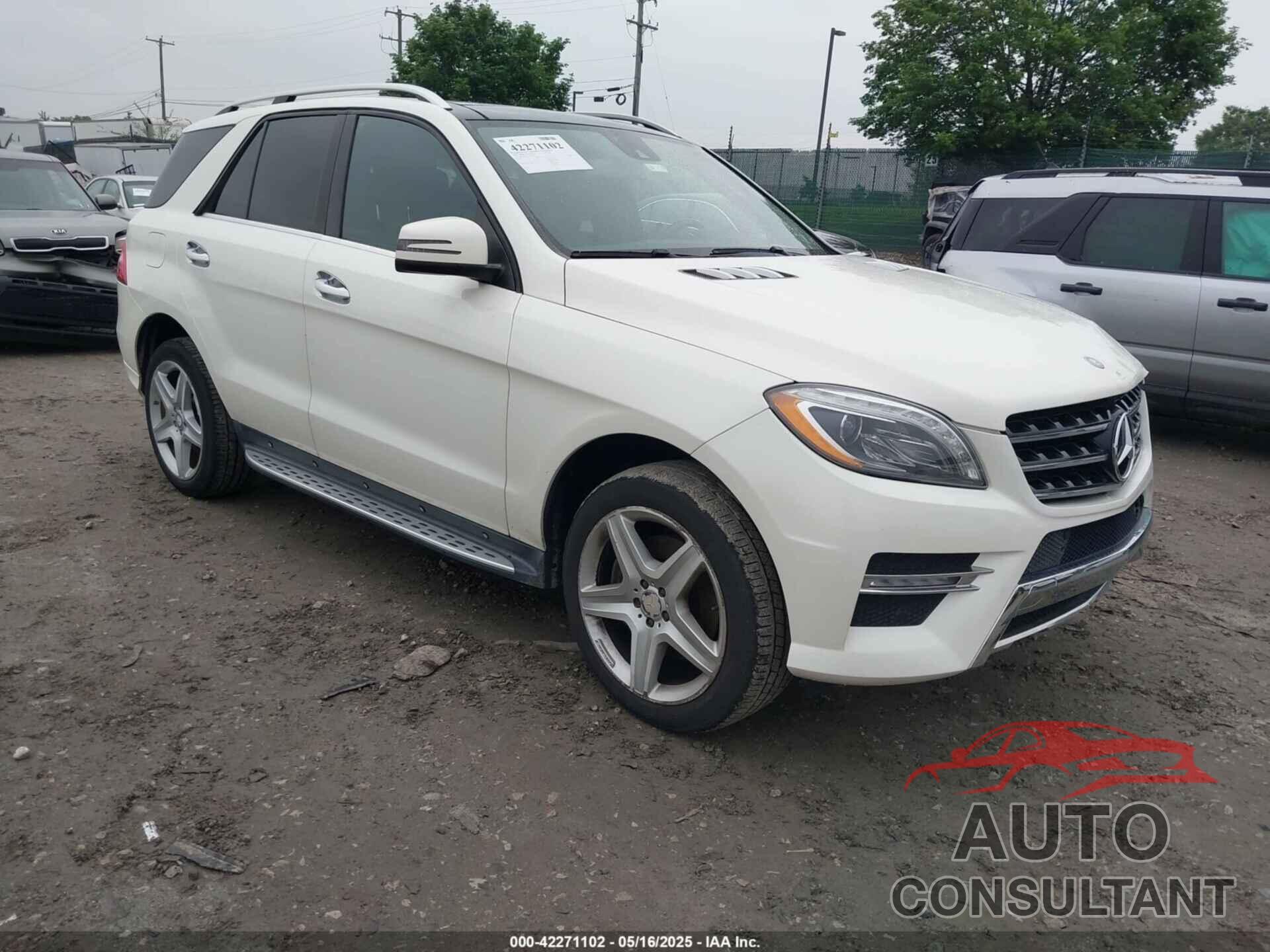 MERCEDES-BENZ ML 350 2014 - 4JGDA5HB7EA365841