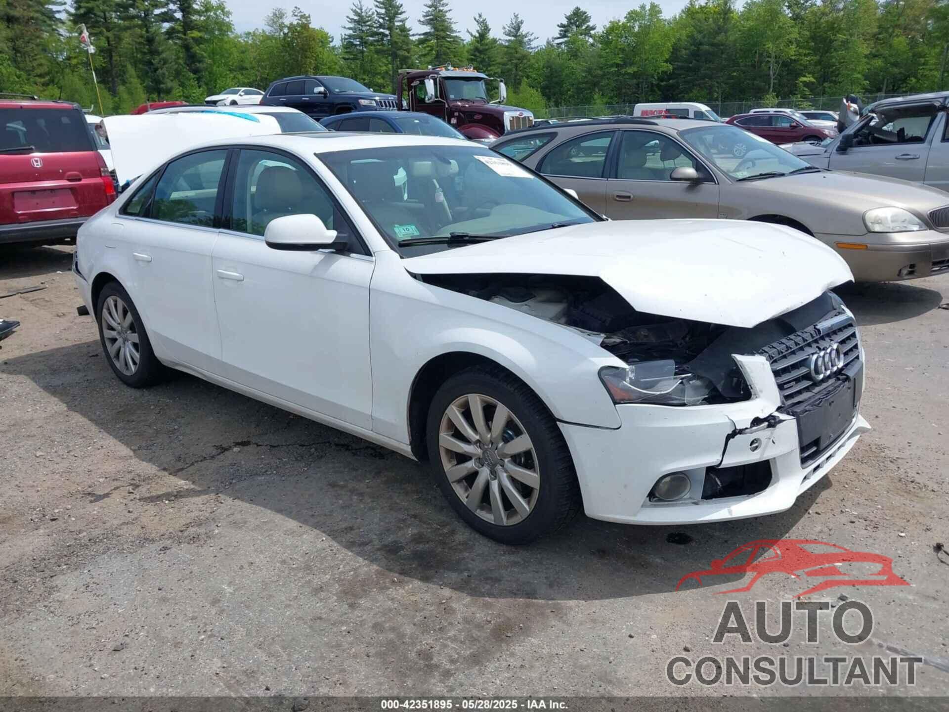 AUDI A4 2011 - WAUFFAFL7BN055175