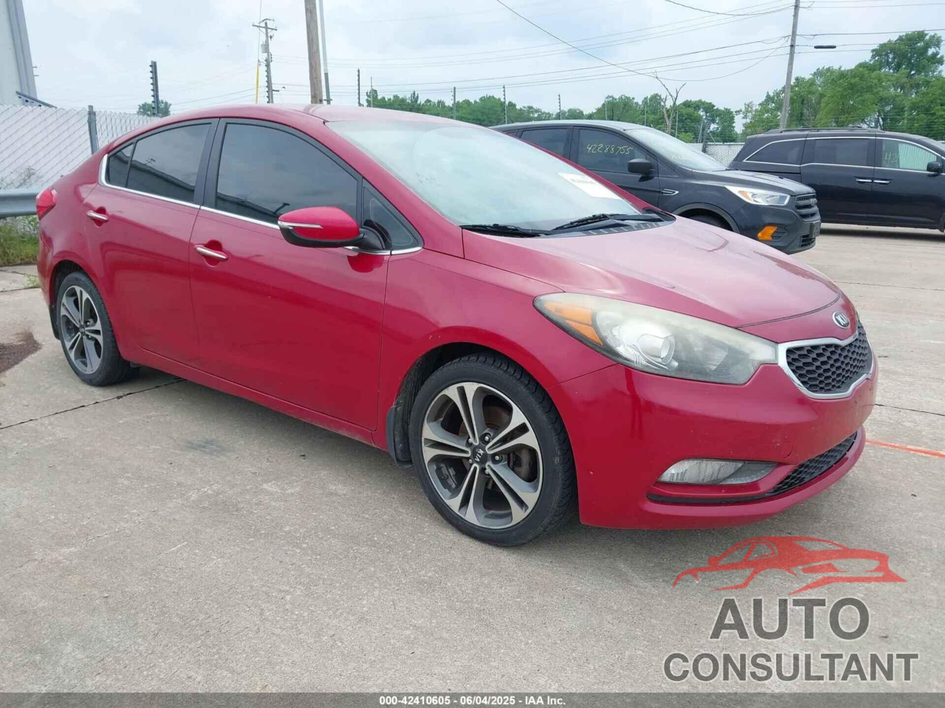 KIA FORTE 2014 - KNAFX4A82E5093029