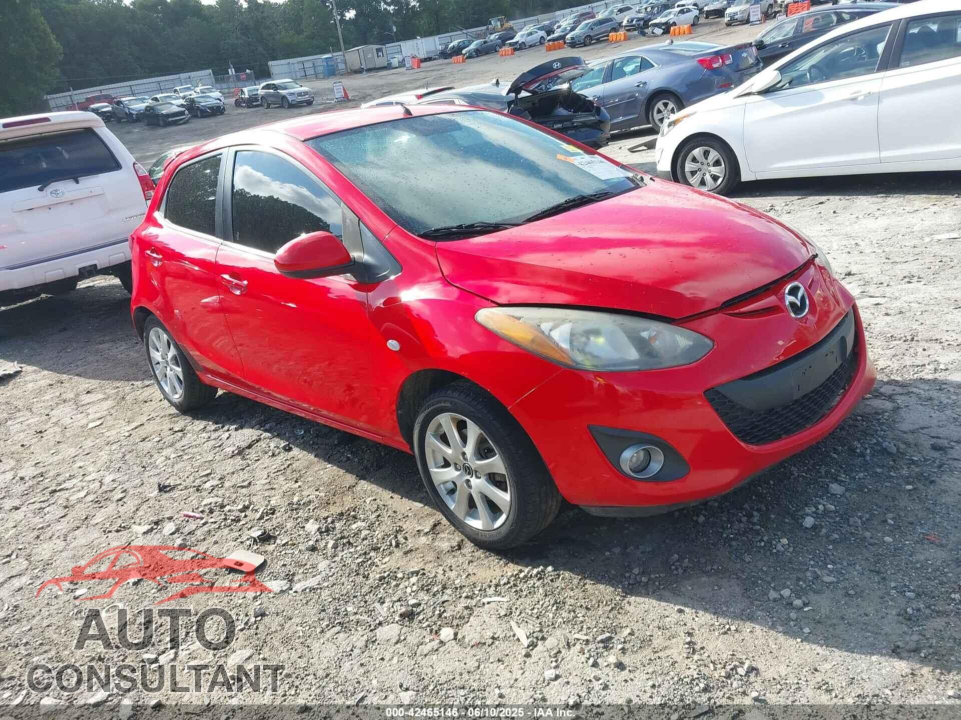 MAZDA MAZDA2 2013 - JM1DE1LY3D0159613