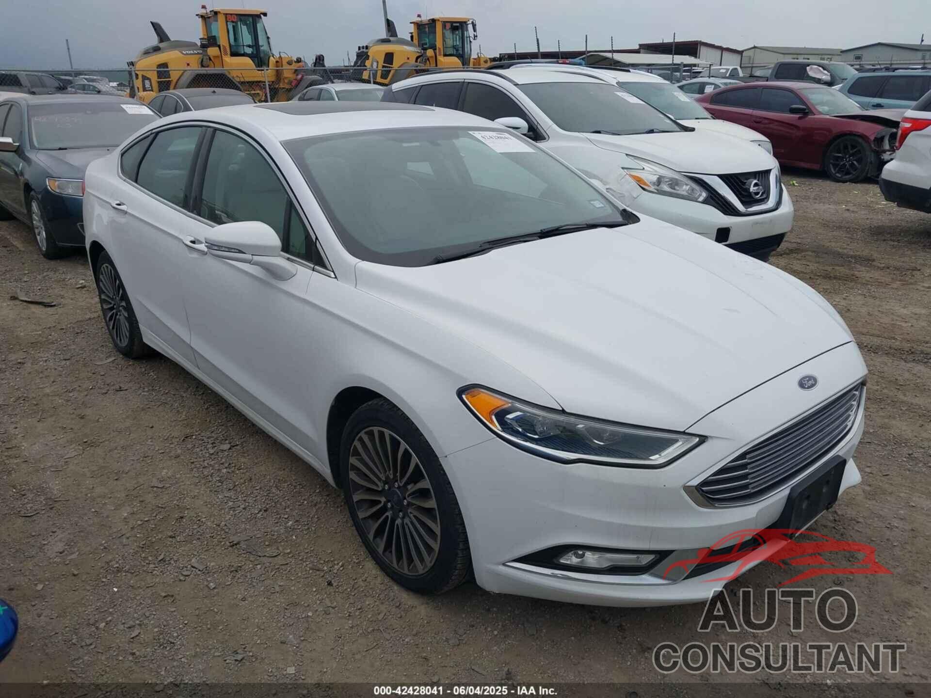FORD FUSION 2017 - 3FA6P0K96HR124146