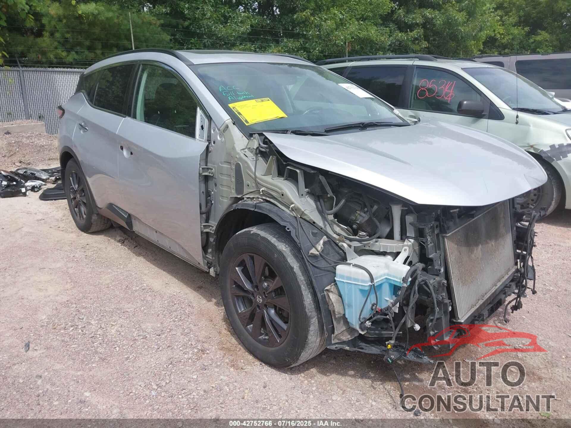 NISSAN MURANO 2018 - 5N1AZ2MH5JN155150