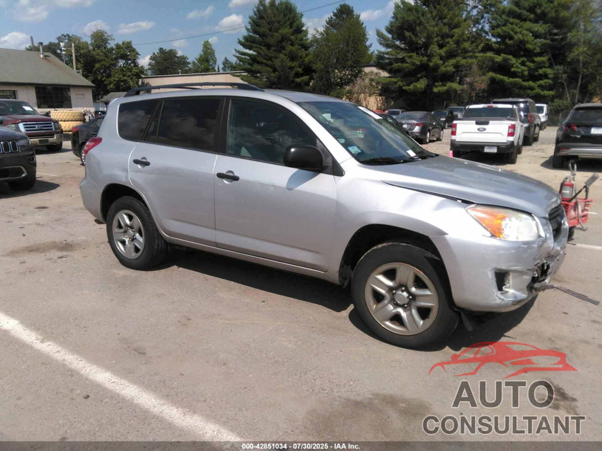 TOYOTA RAV4 2012 - 2T3ZF4DV6CW123529
