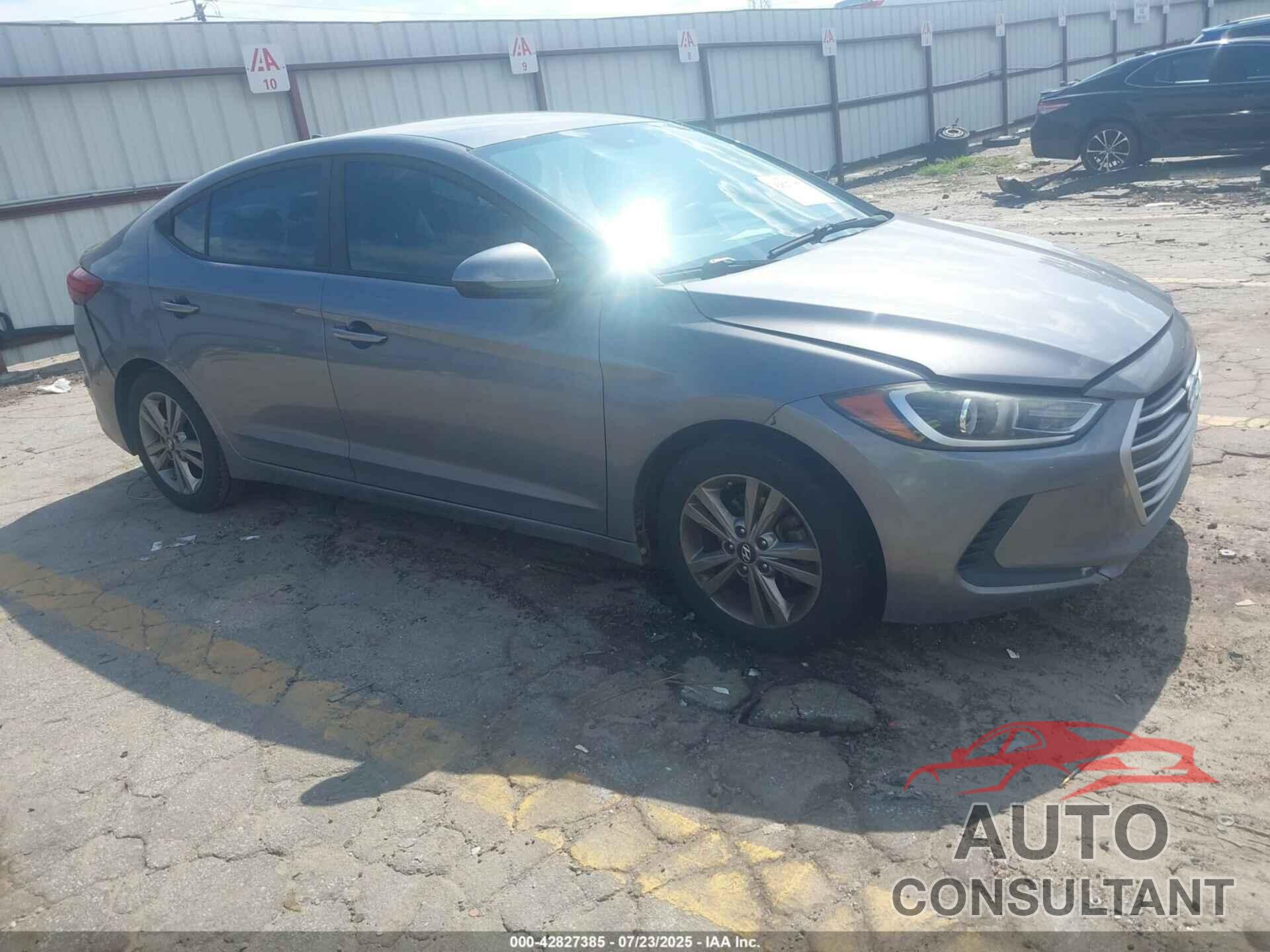 HYUNDAI ELANTRA 2017 - KMHD84LF7HU185987