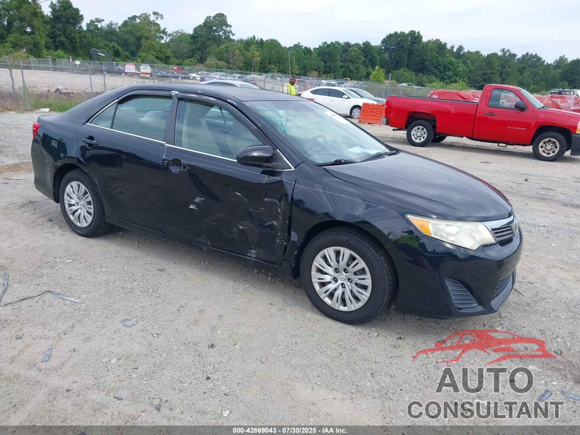 TOYOTA CAMRY 2012 - 4T4BF1FK4CR261121