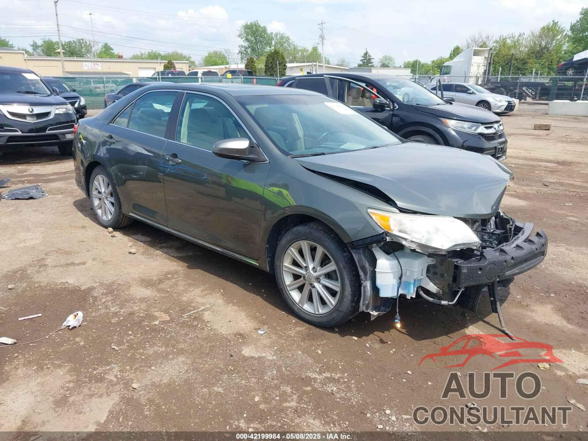 TOYOTA CAMRY 2012 - 4T4BF1FK9CR271112