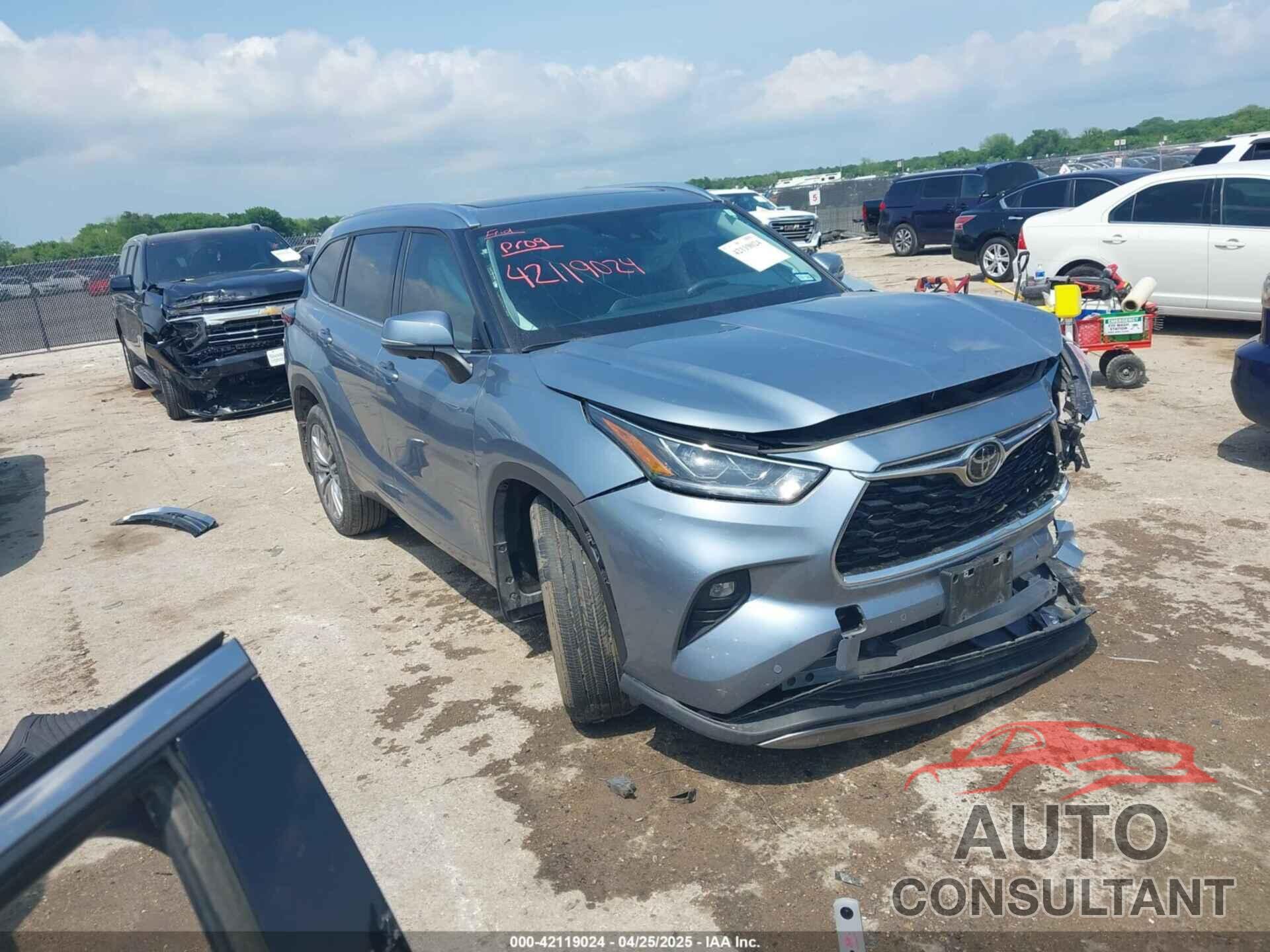 TOYOTA HIGHLANDER 2024 - 5TDKDRAH3RS531743