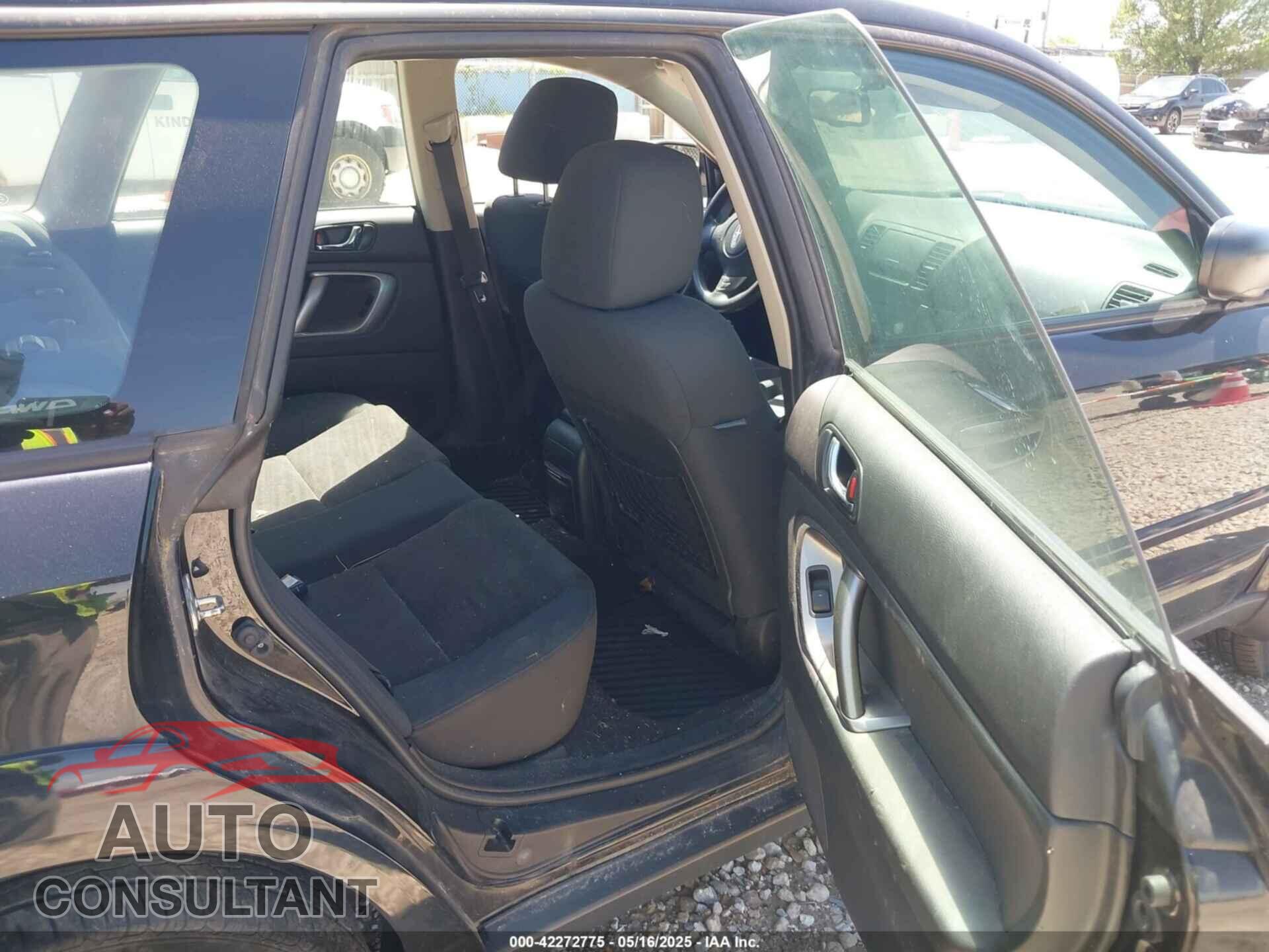 SUBARU OUTBACK 2009 - 4S4BP61C096344627