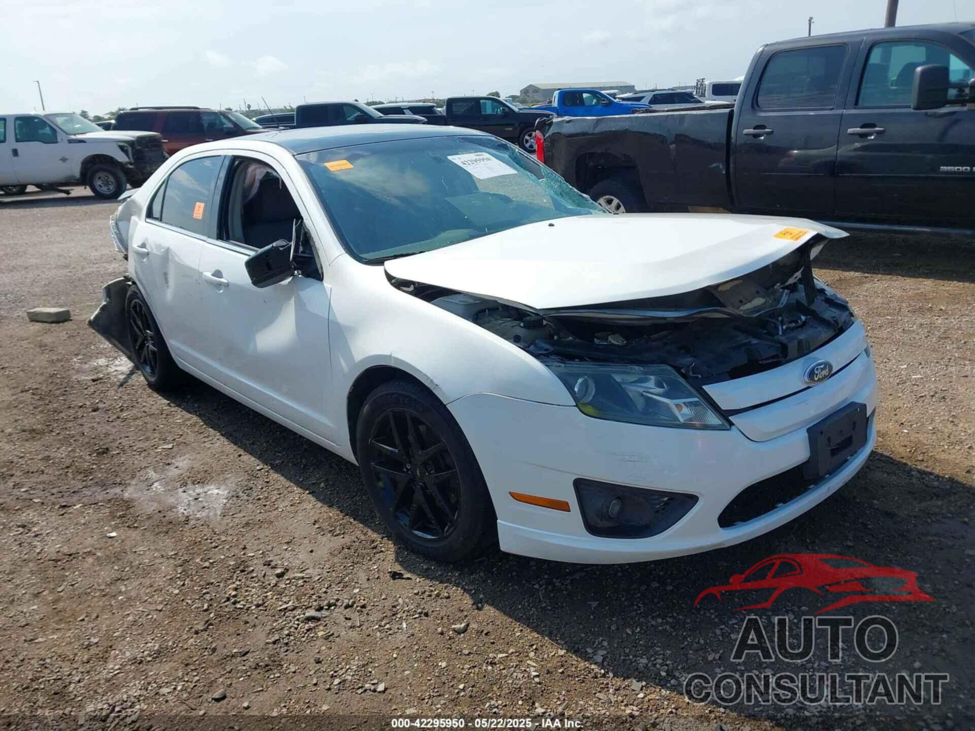 FORD FUSION 2010 - 3FAHP0HAXAR393816