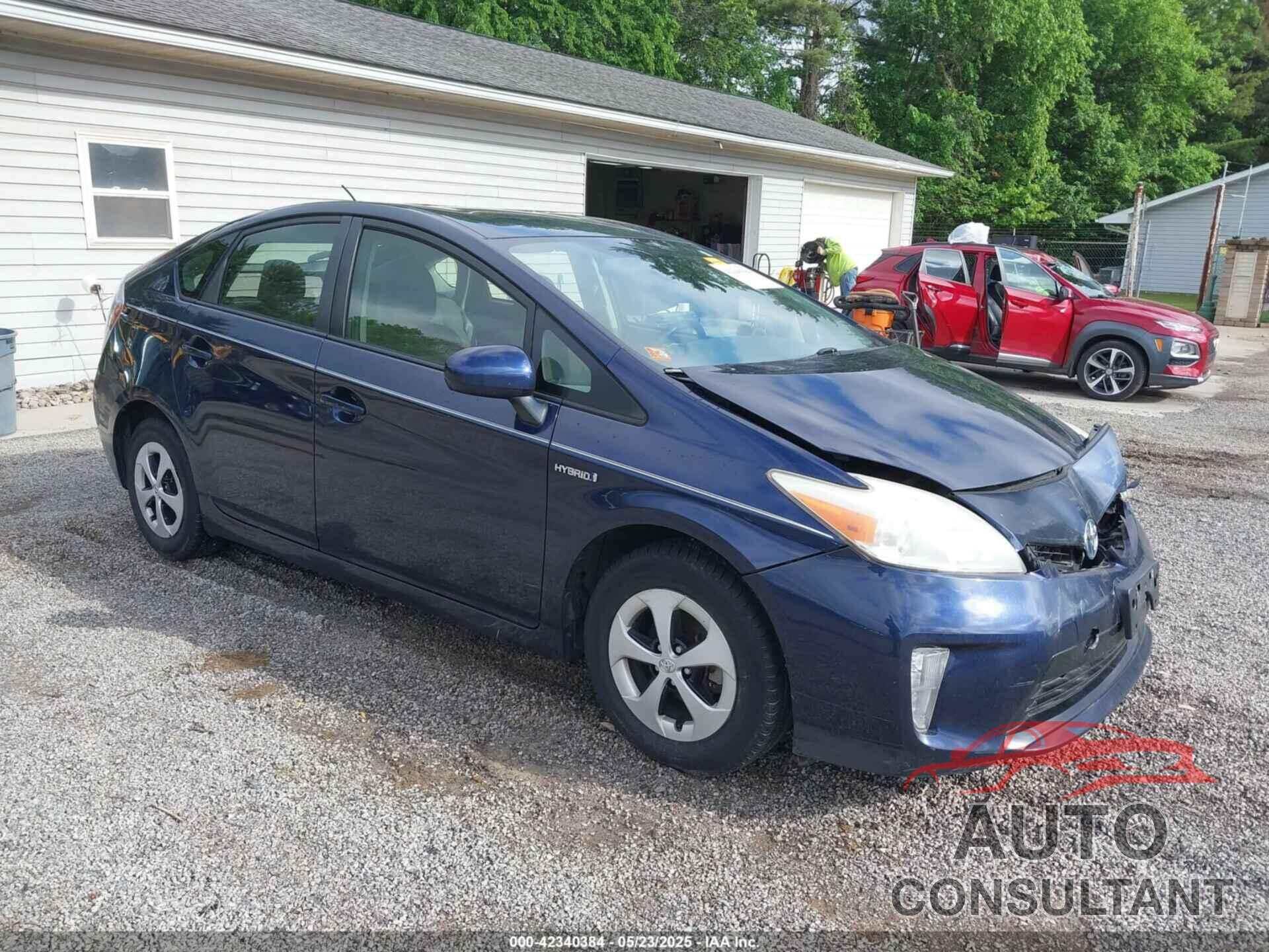 TOYOTA PRIUS 2013 - JTDKN3DUXD0345518