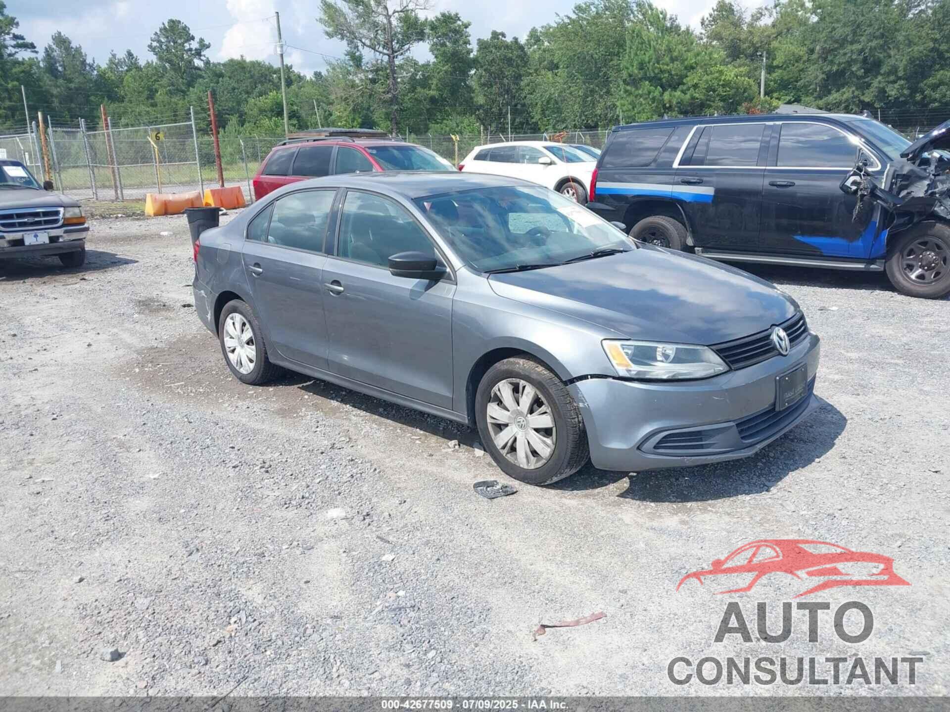 VOLKSWAGEN JETTA 2012 - 3VW2K7AJ5CM334283