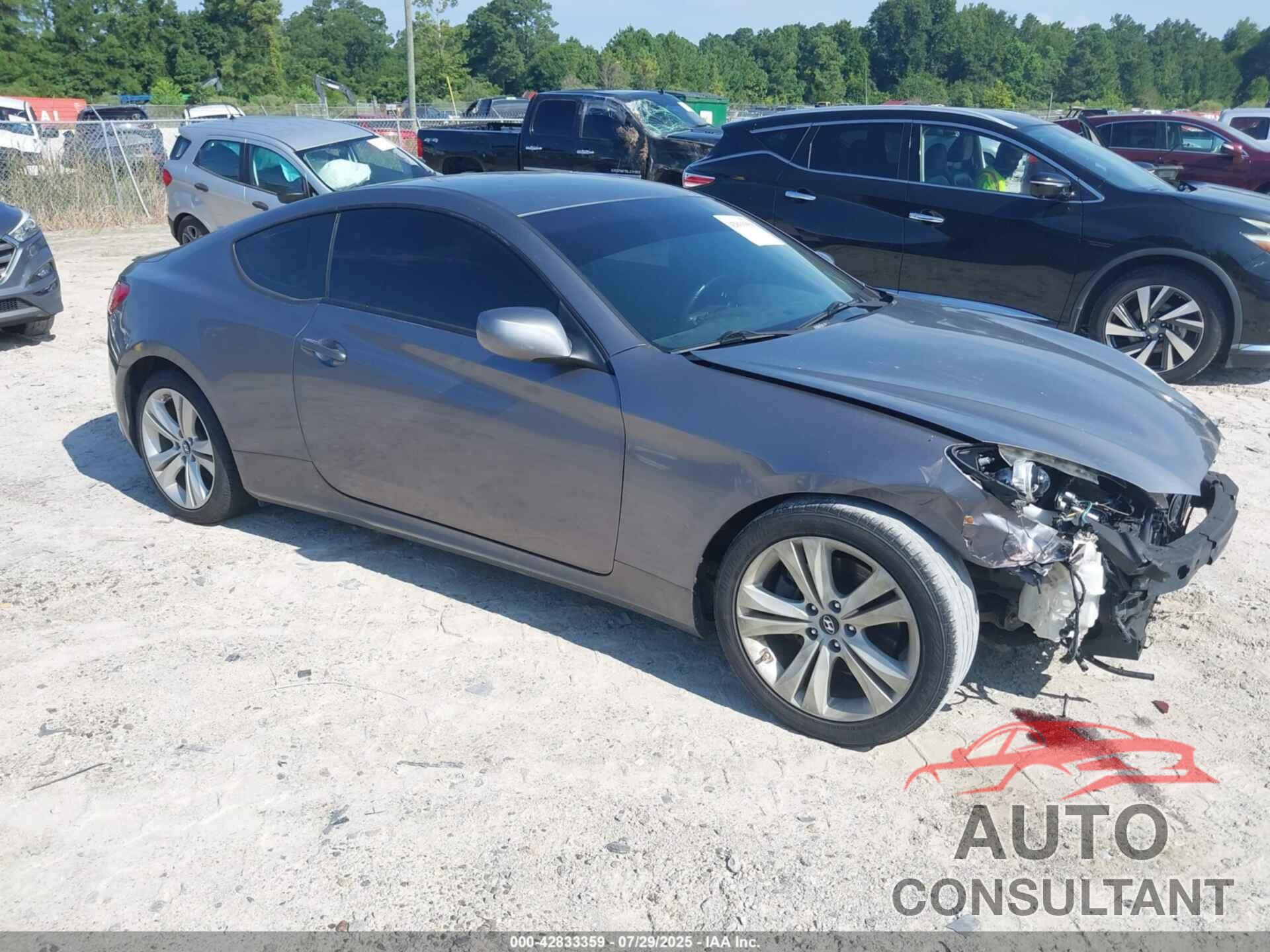 HYUNDAI GENESIS 2012 - KMHHT6KDXCU071745