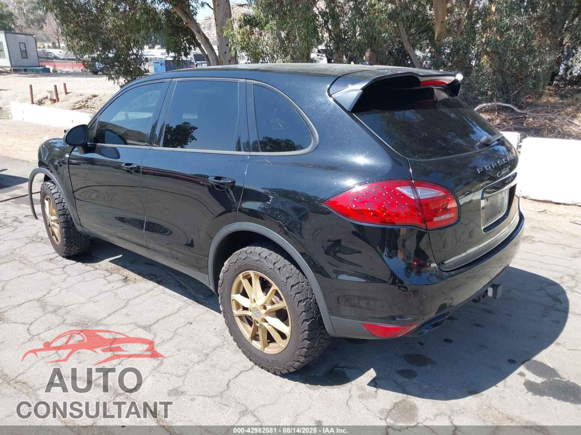 PORSCHE CAYENNE 2013 - WP1AF2A27DLA39203