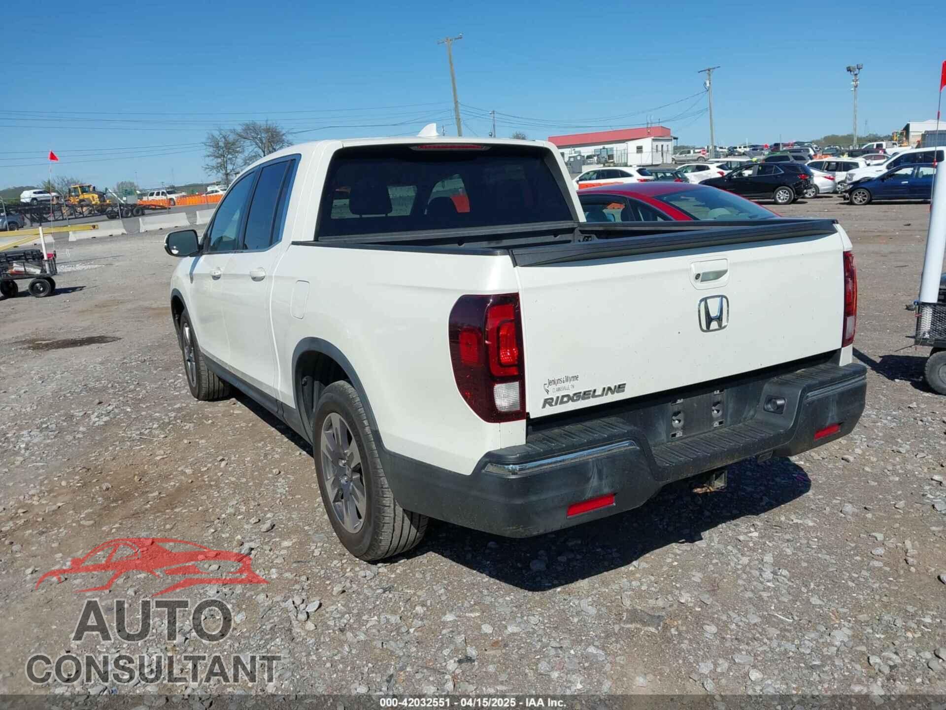 HONDA RIDGELINE 2017 - 5FPYK2F55HB002455