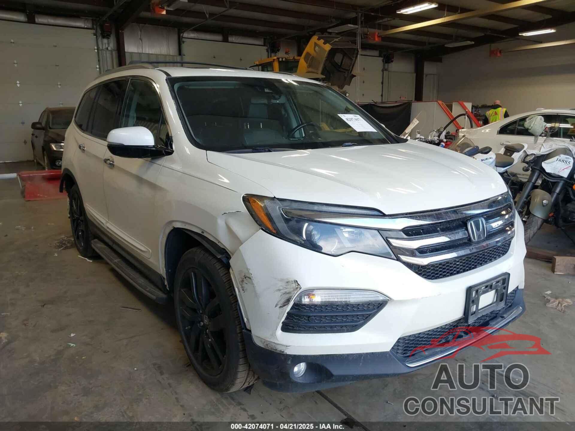 HONDA PILOT 2016 - 5FNYF6H07GB120379