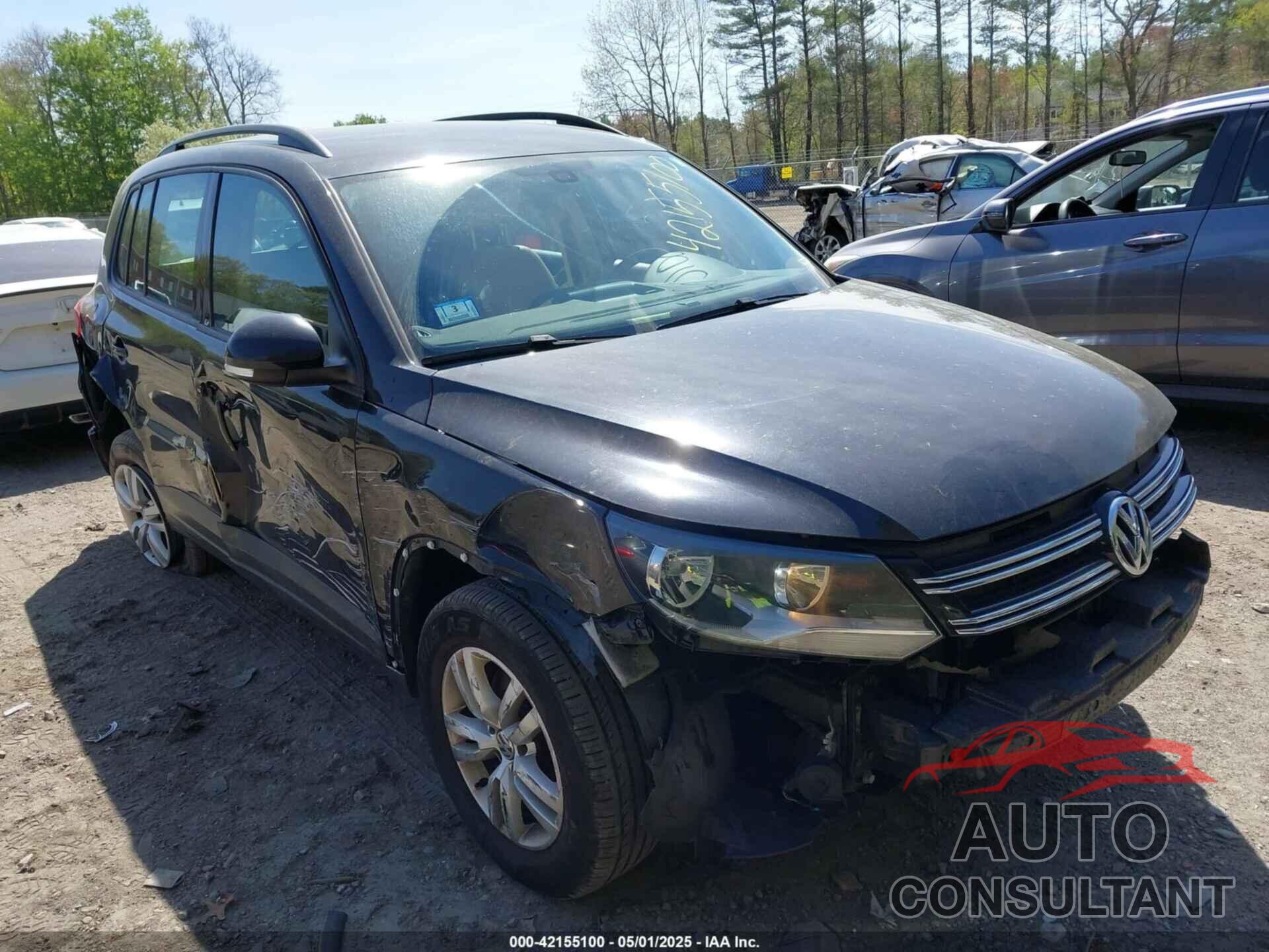 VOLKSWAGEN TIGUAN 2016 - WVGBV7AX9GW599210