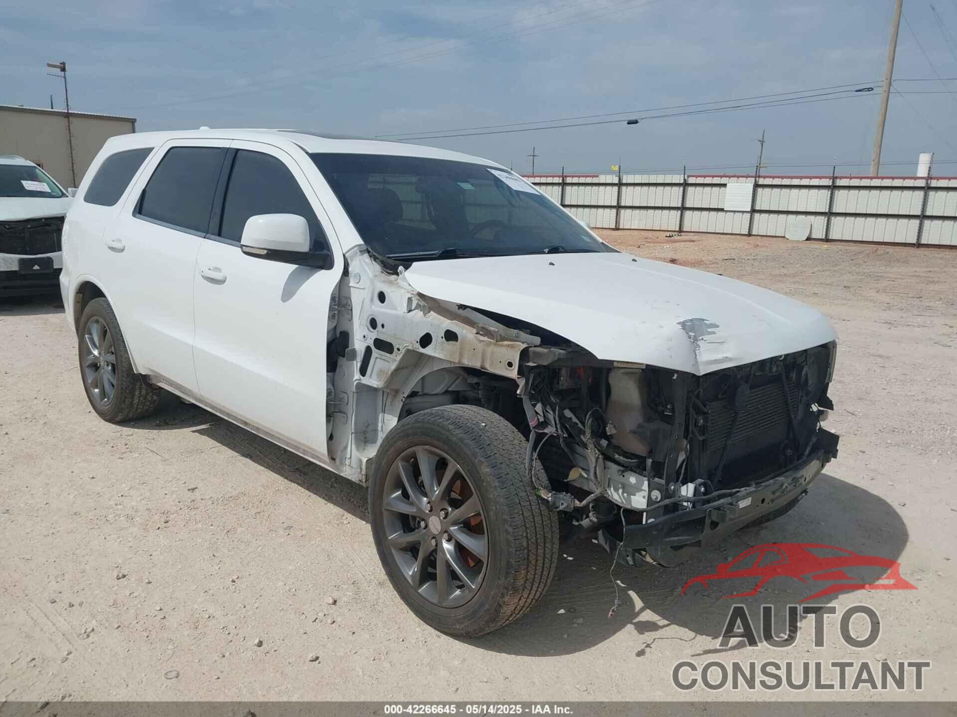 DODGE DURANGO 2015 - 1C4SDJCT7FC766405
