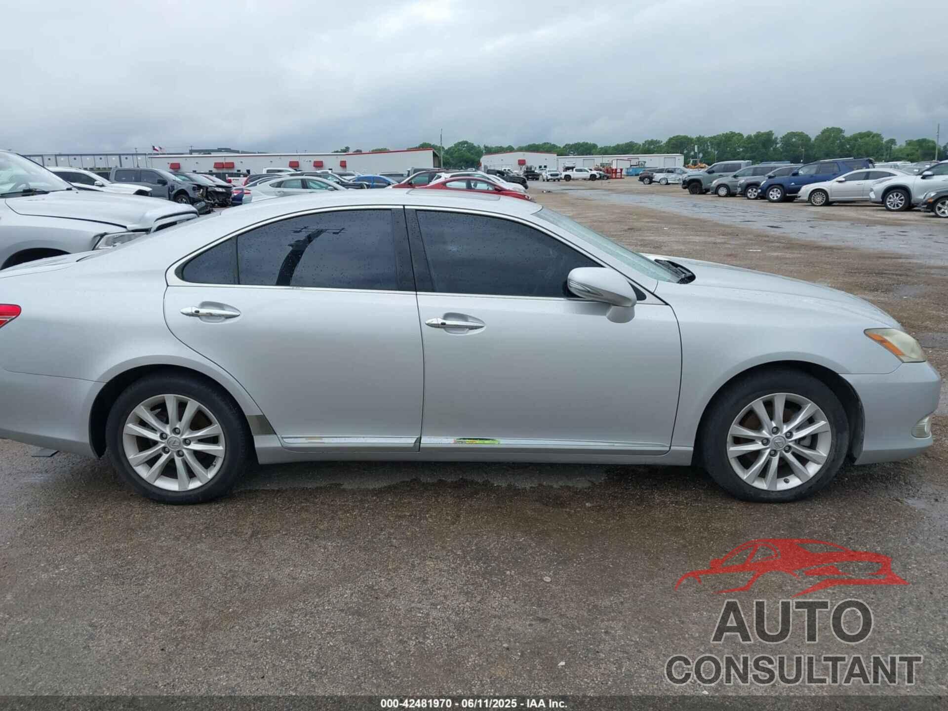 LEXUS ES 350 2012 - JTHBK1EG1C2499297