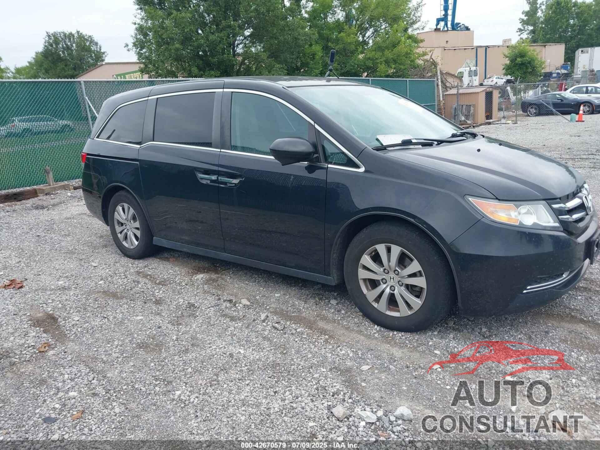 HONDA ODYSSEY 2017 - 5FNRL5H32HB009421