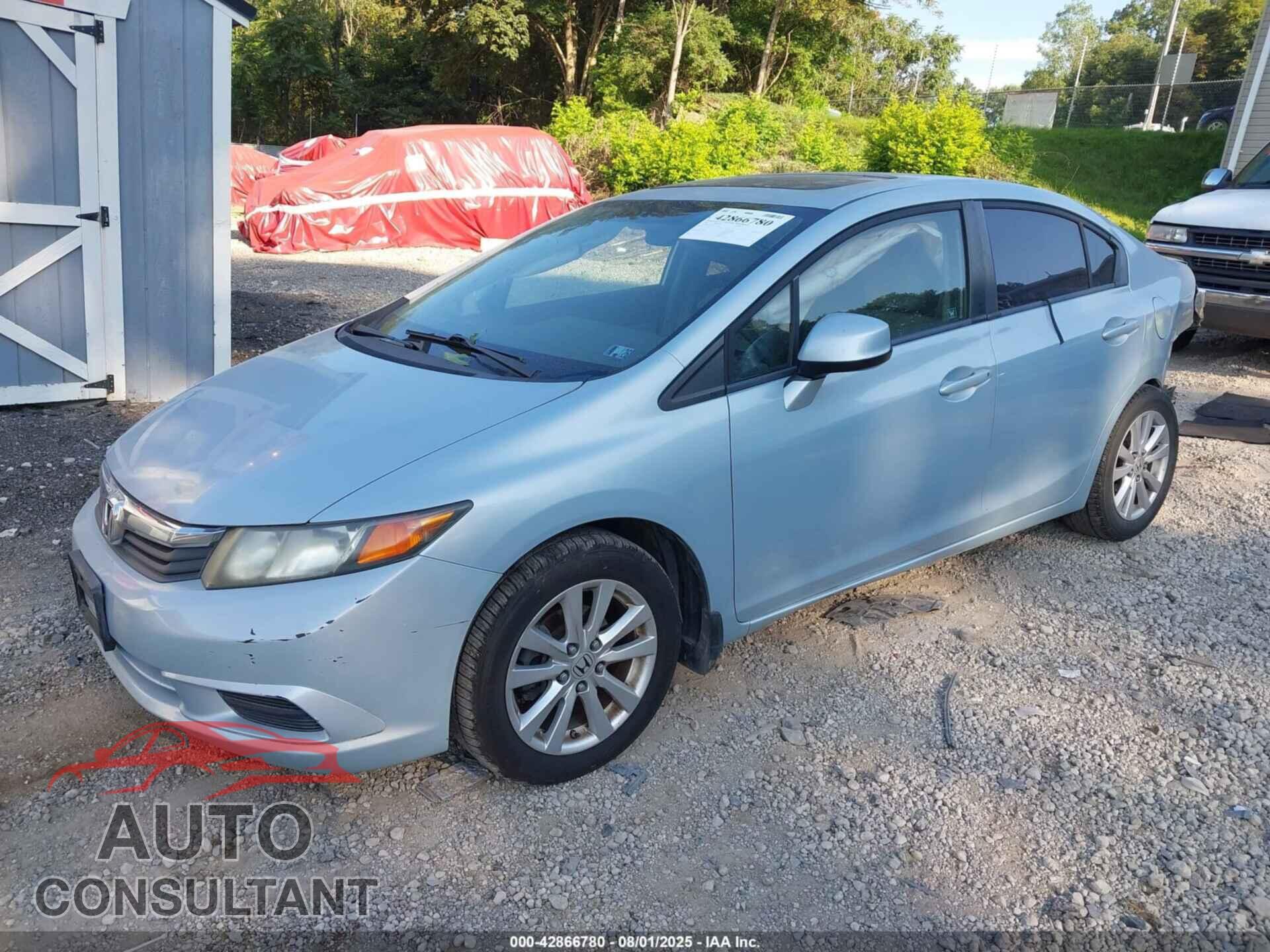 HONDA CIVIC 2012 - 19XFB2F87CE355143