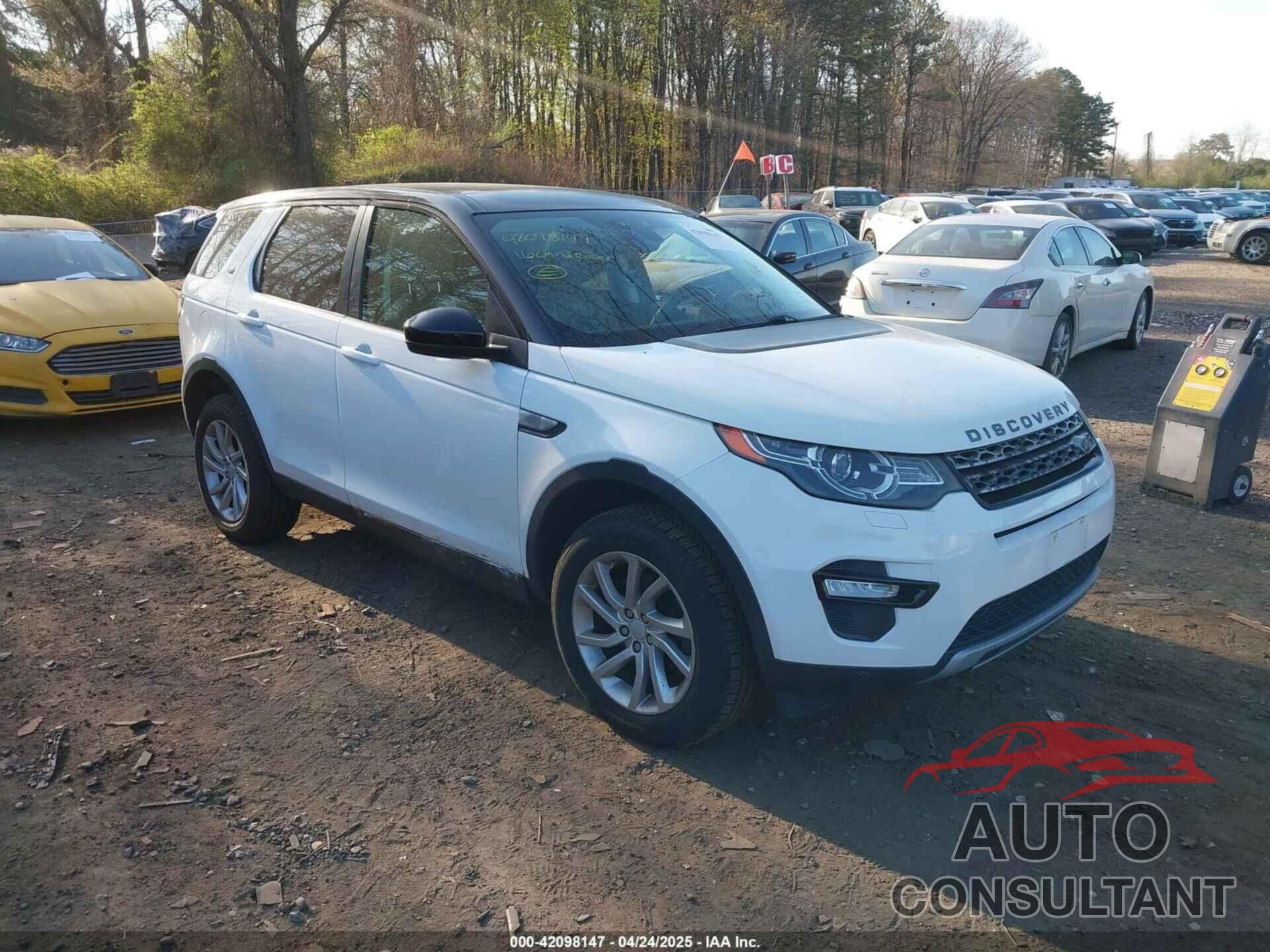 LAND ROVER DISCOVERY SPORT 2016 - SALCR2BG9GH558684