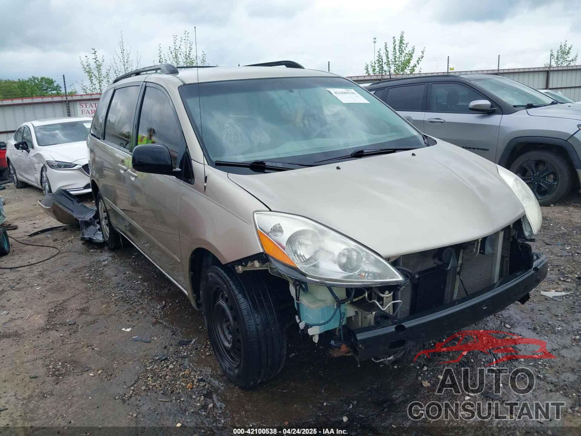 TOYOTA SIENNA 2009 - 5TDZK23C59S243722