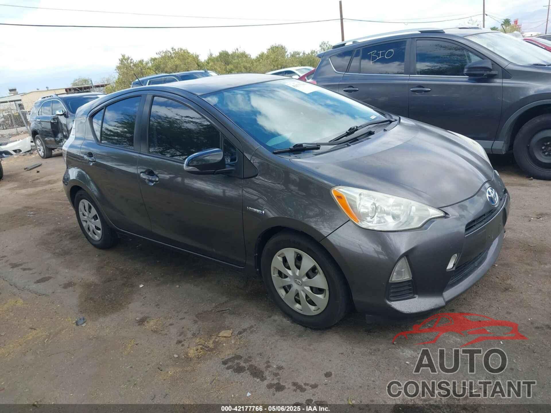 TOYOTA PRIUS C 2012 - JTDKDTB30C1506612