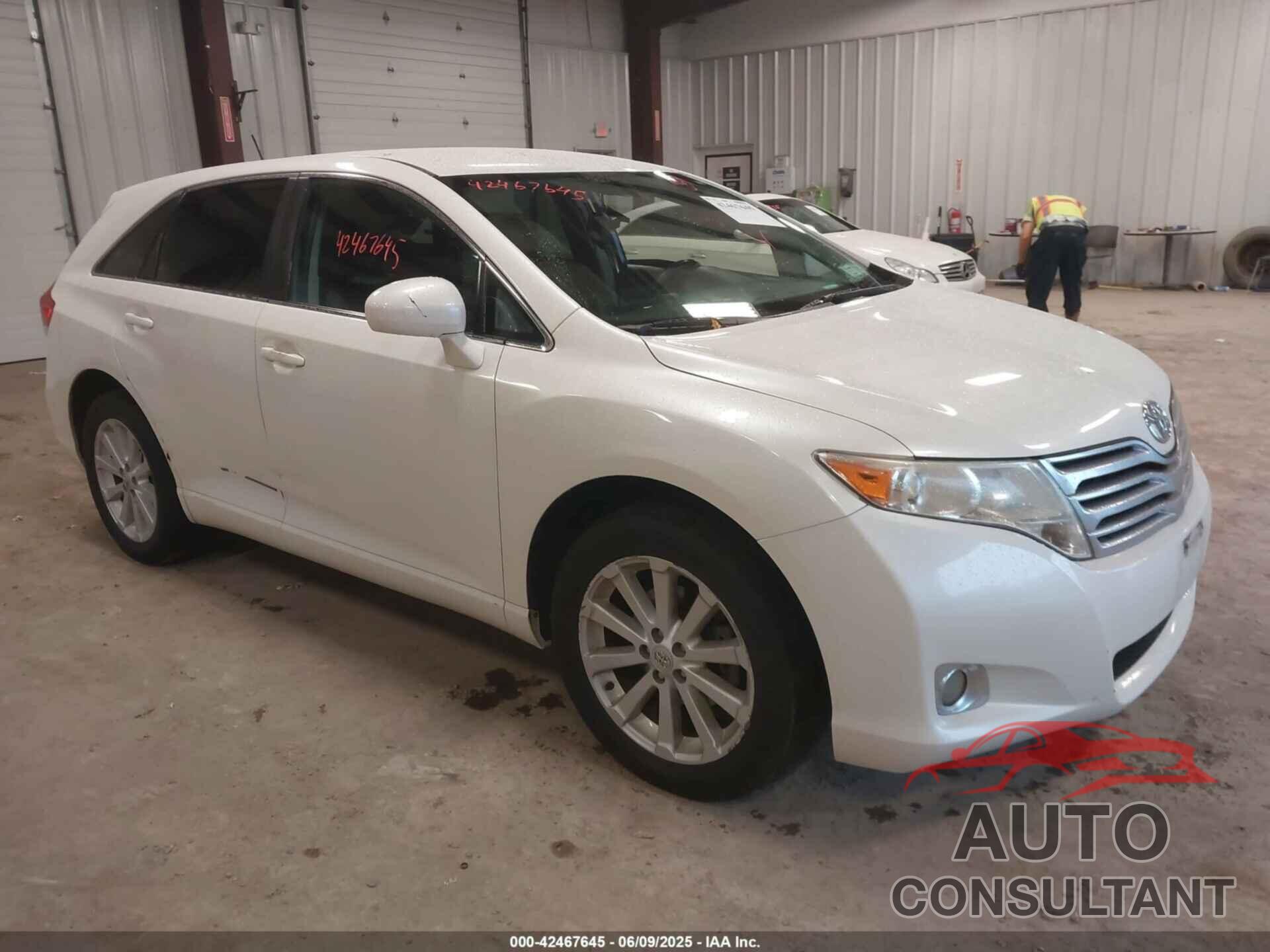 TOYOTA VENZA 2012 - 4T3BA3BBXCU033240