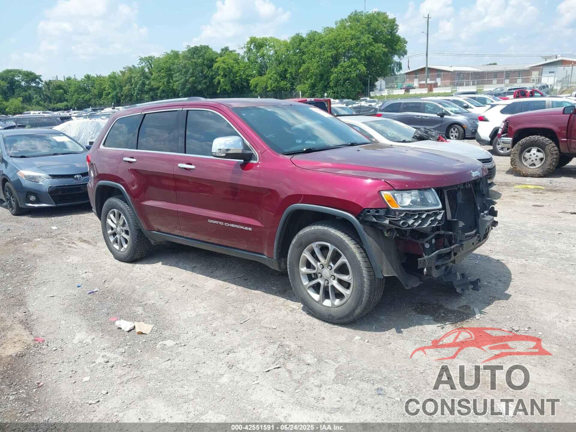JEEP GRAND CHEROKEE 2016 - 1C4RJFBG7GC504278
