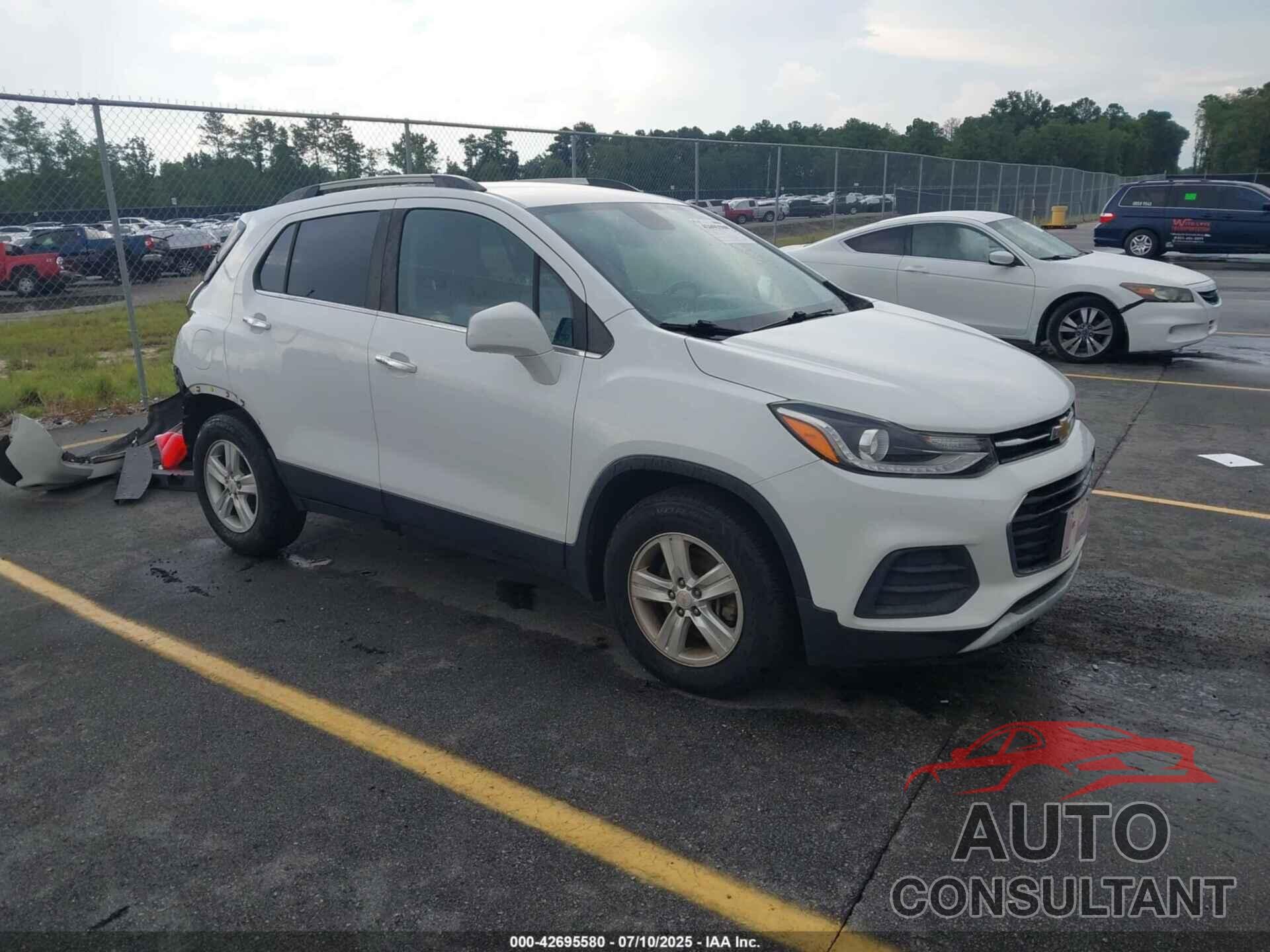 CHEVROLET TRAX 2017 - KL7CJLSB1HB113124