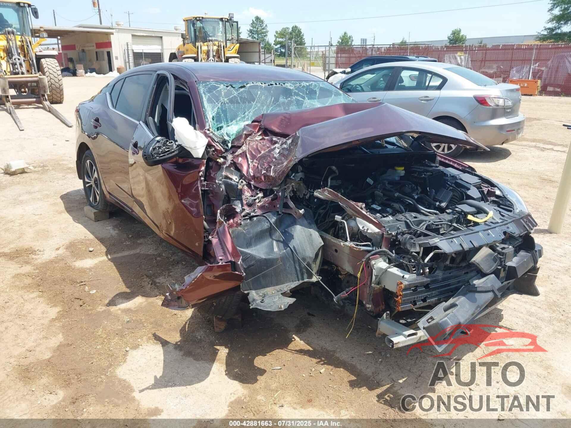 NISSAN SENTRA 2021 - 3N1AB8CV8MY317754