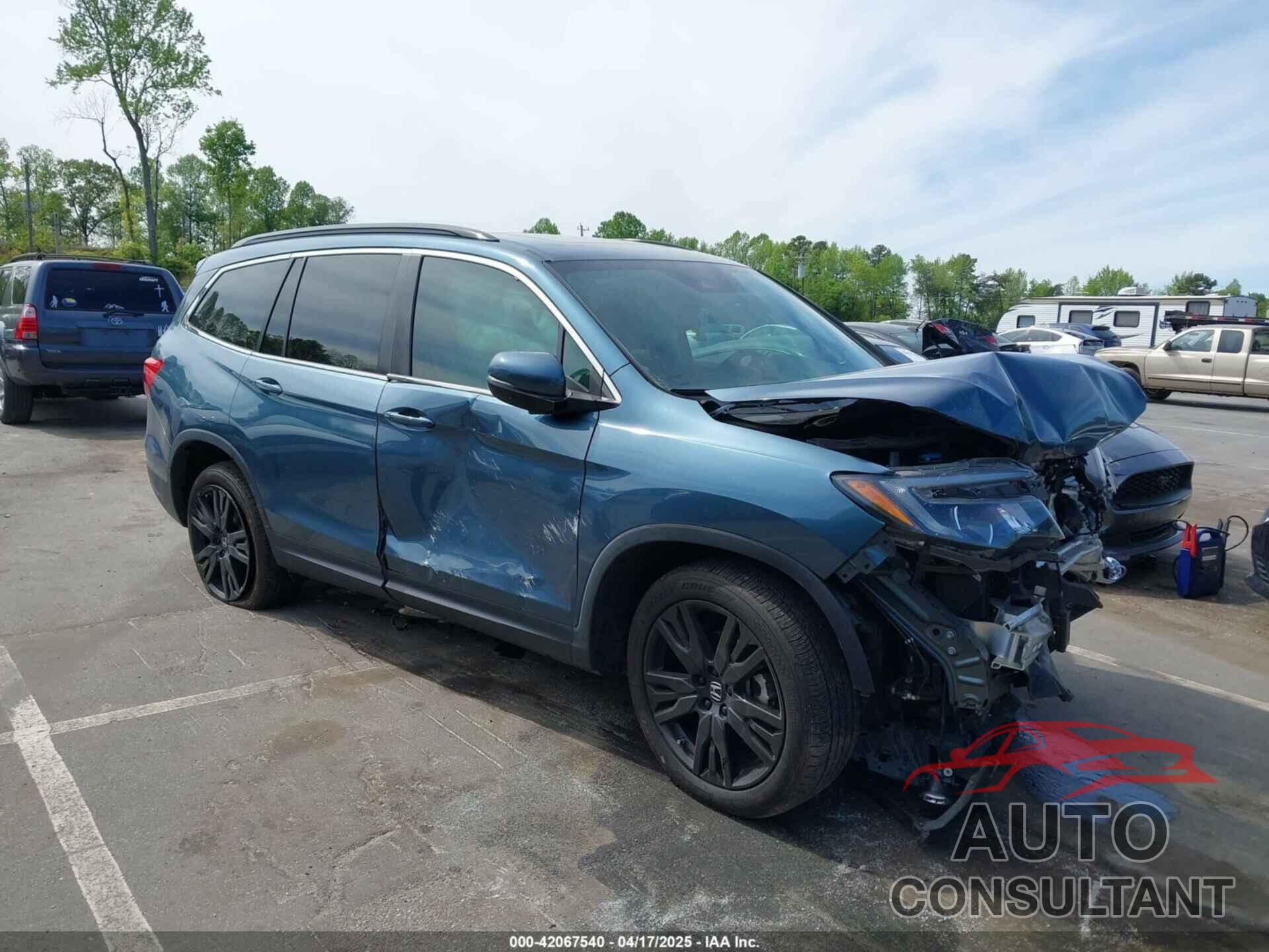 HONDA PILOT 2021 - 5FNYF5H23MB008041