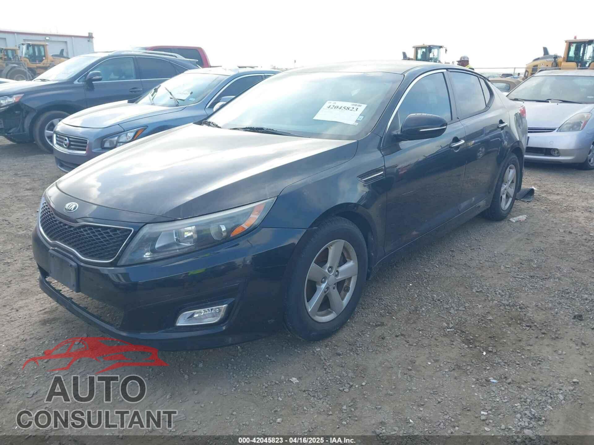 KIA OPTIMA 2014 - 5XXGM4A78EG286529