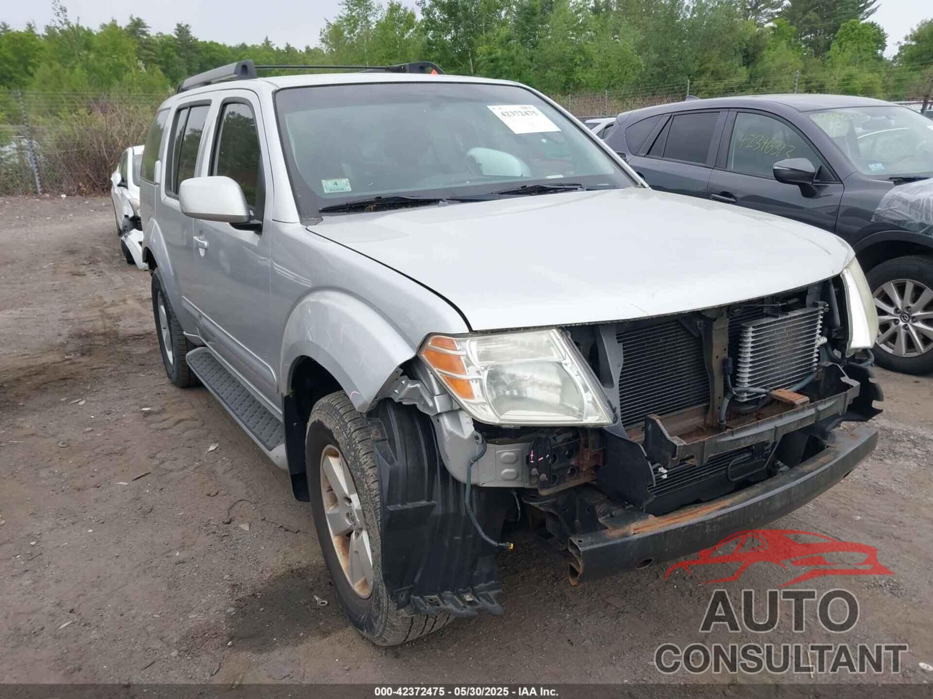 NISSAN PATHFINDER 2009 - 5N1AR18B69C616198