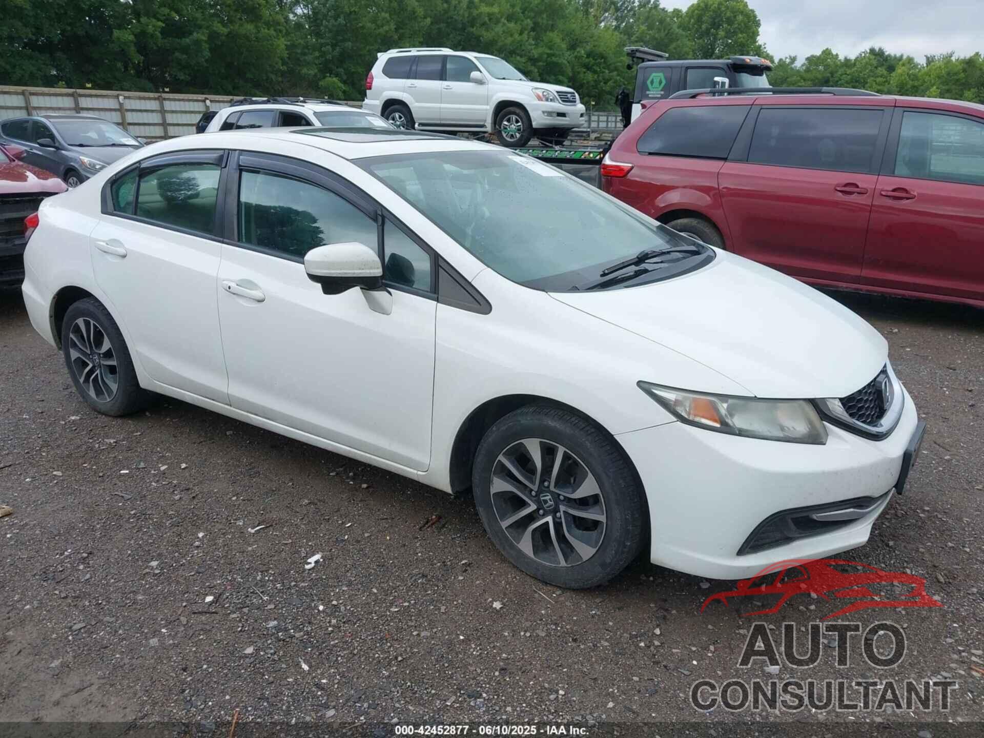 HONDA CIVIC 2015 - 19XFB2F8XFE274139