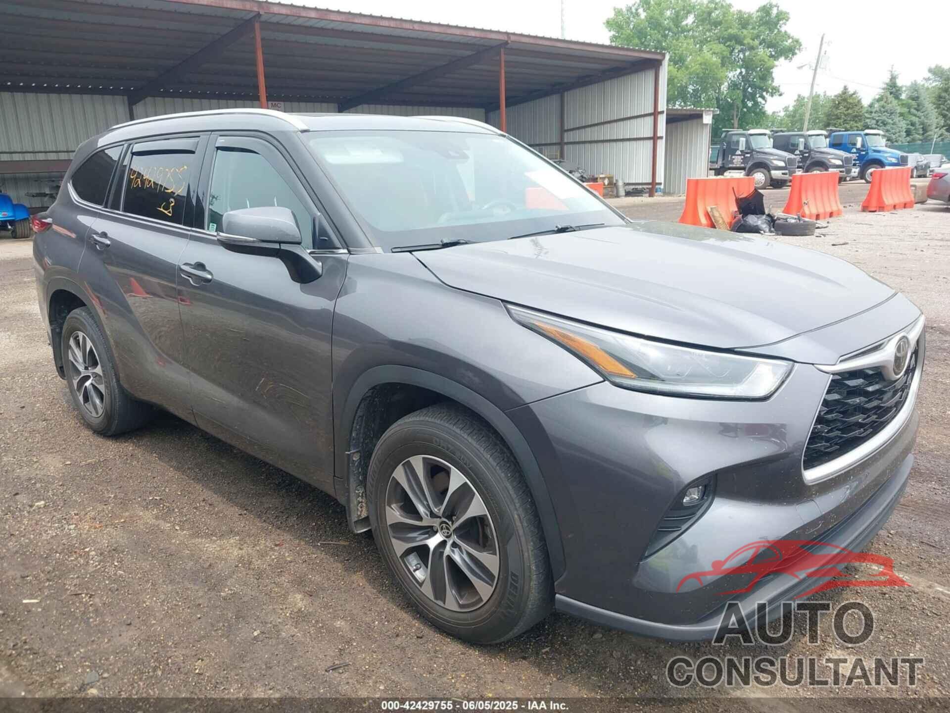 TOYOTA HIGHLANDER 2021 - 5TDGZRBHXMS547078
