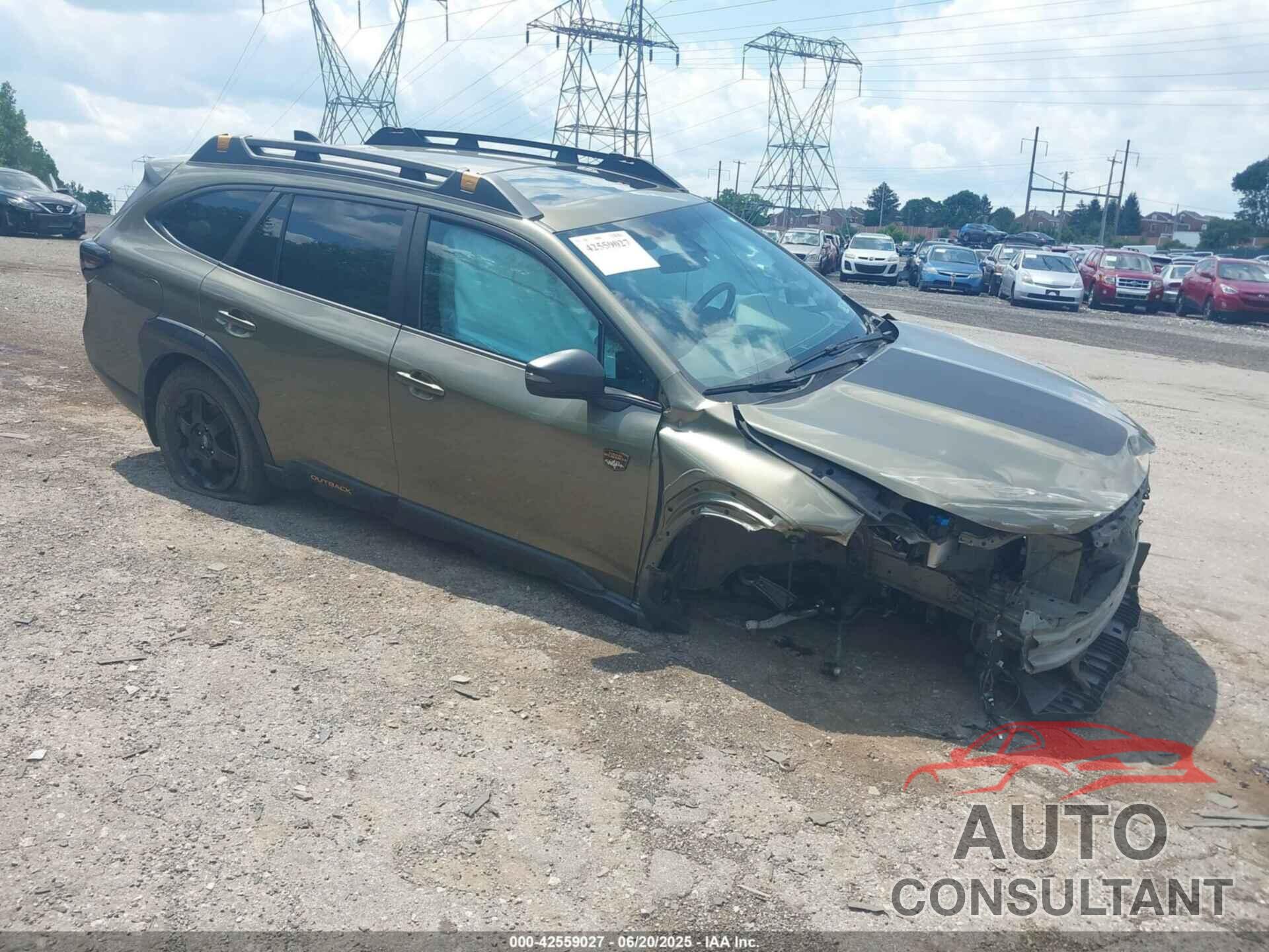 SUBARU OUTBACK 2022 - 4S4BTGUD6N3192211