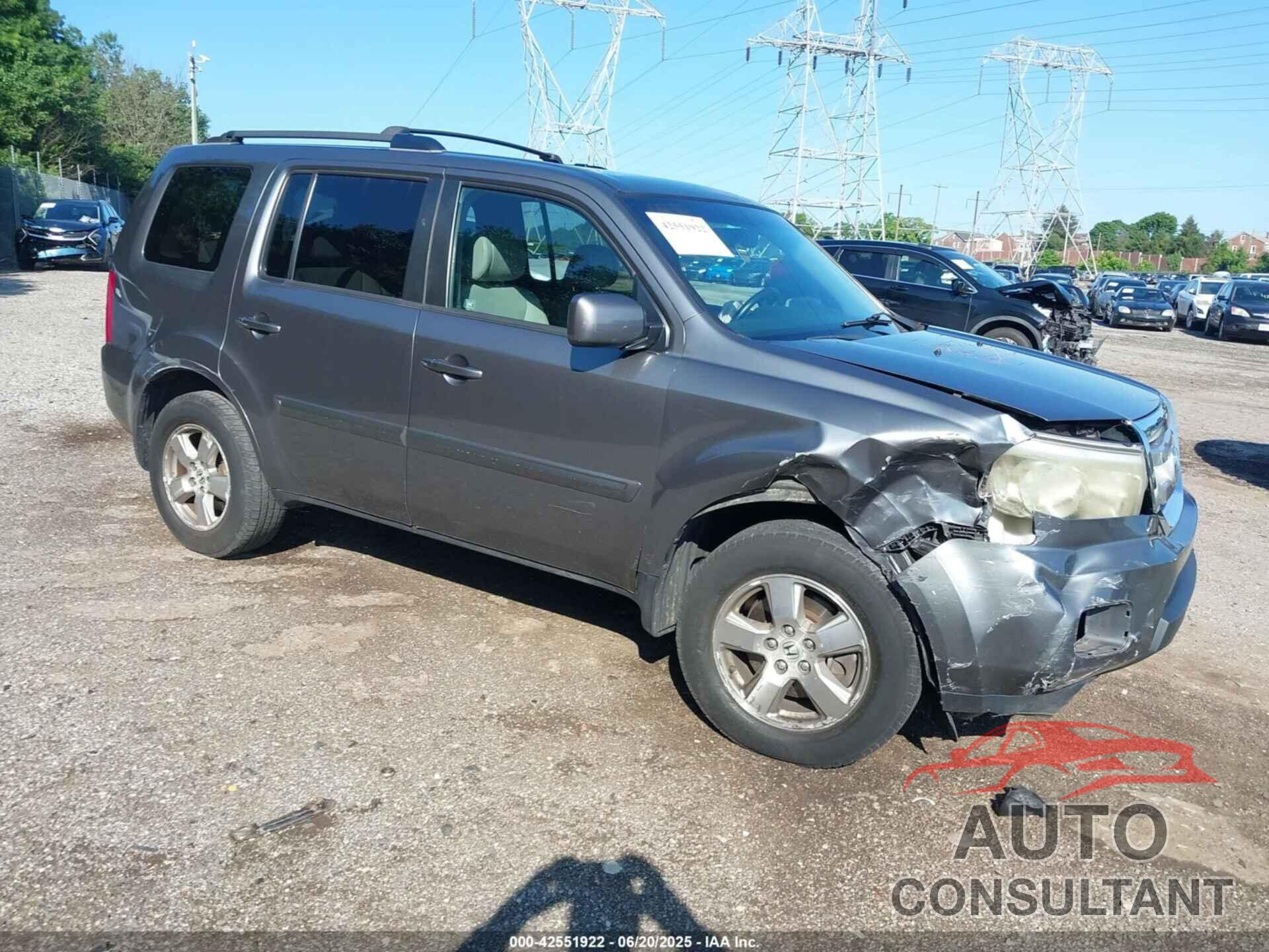 HONDA PILOT 2011 - 5FNYF4H56BB069918