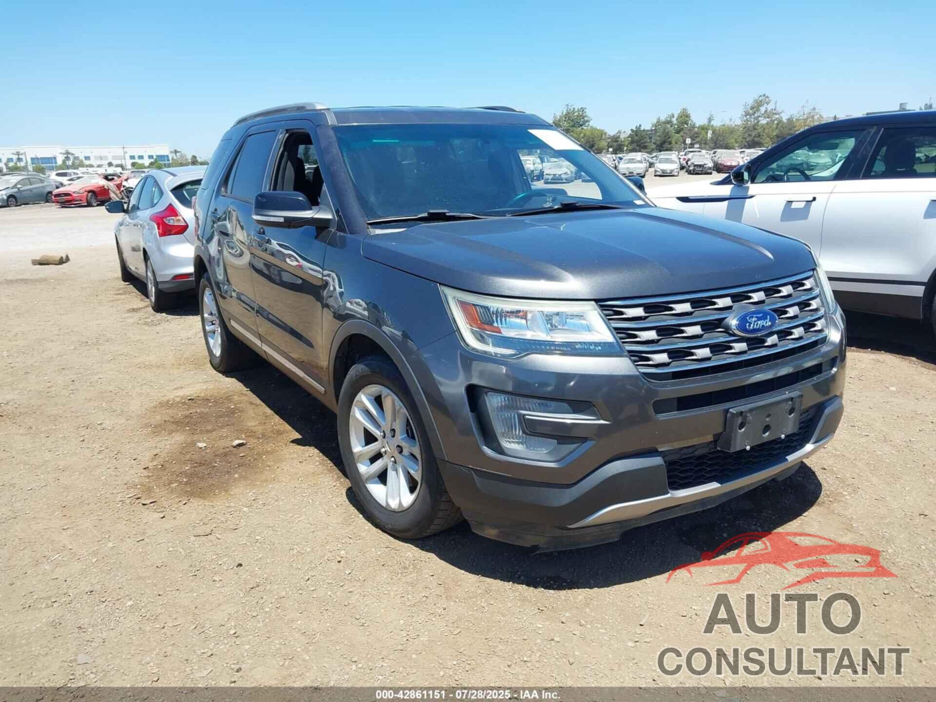 FORD EXPLORER 2017 - 1FM5K7D88HGB91836